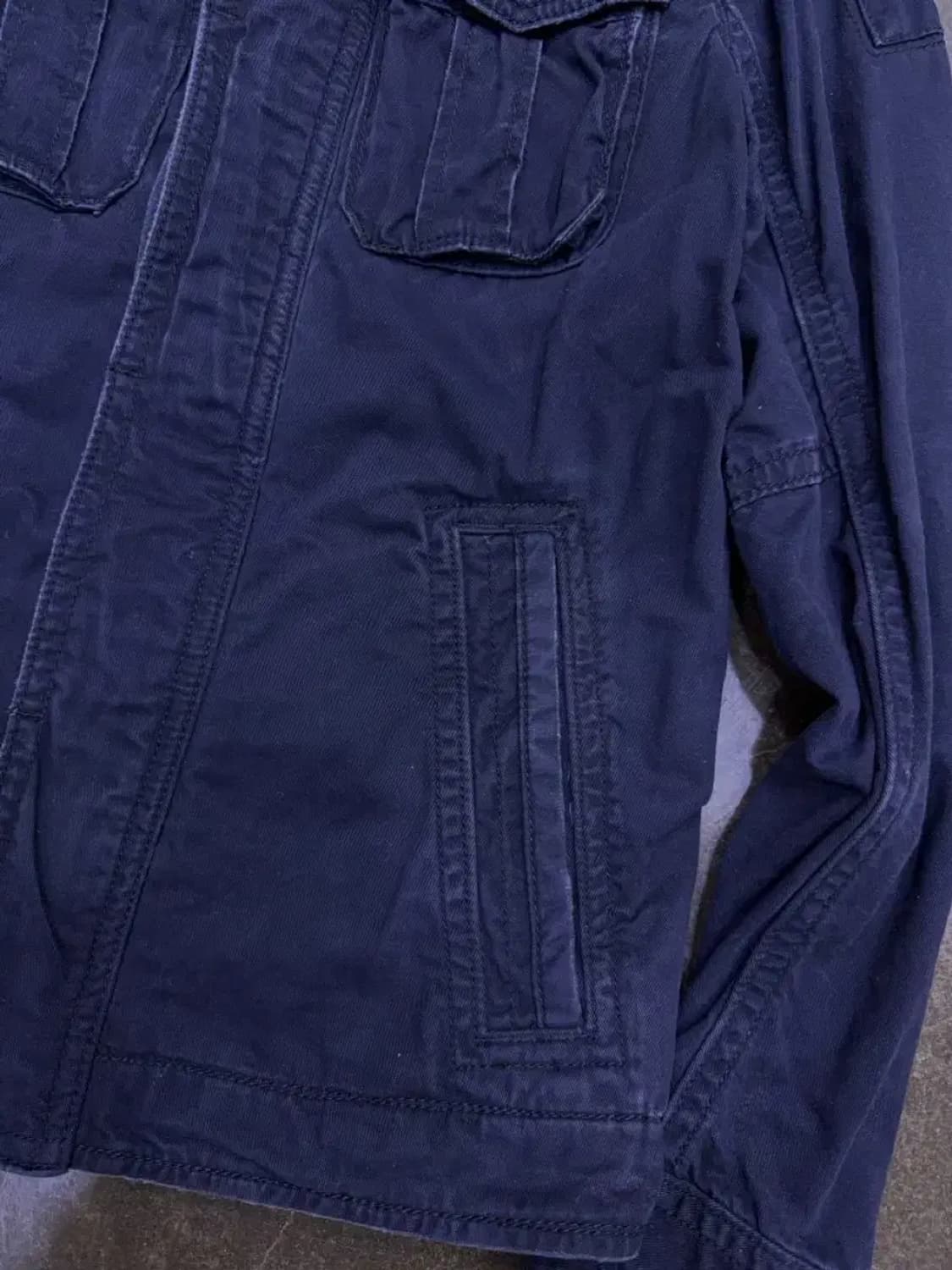 아베크롬비 센티넬 빈티지 밀리터리 야상 자켓 네이비 M 상품이미지5