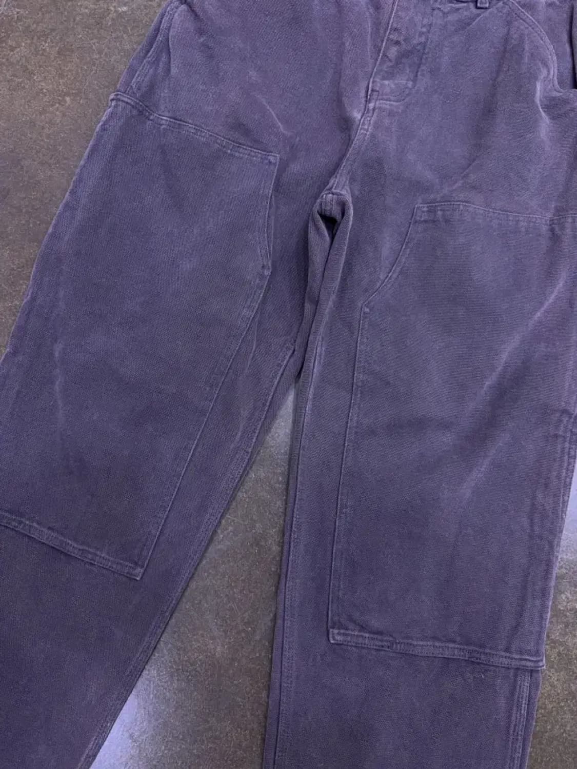 네이머클로딩 하드 페이드 더블니 워크웨어 팬츠 차콜 L 상품이미지7