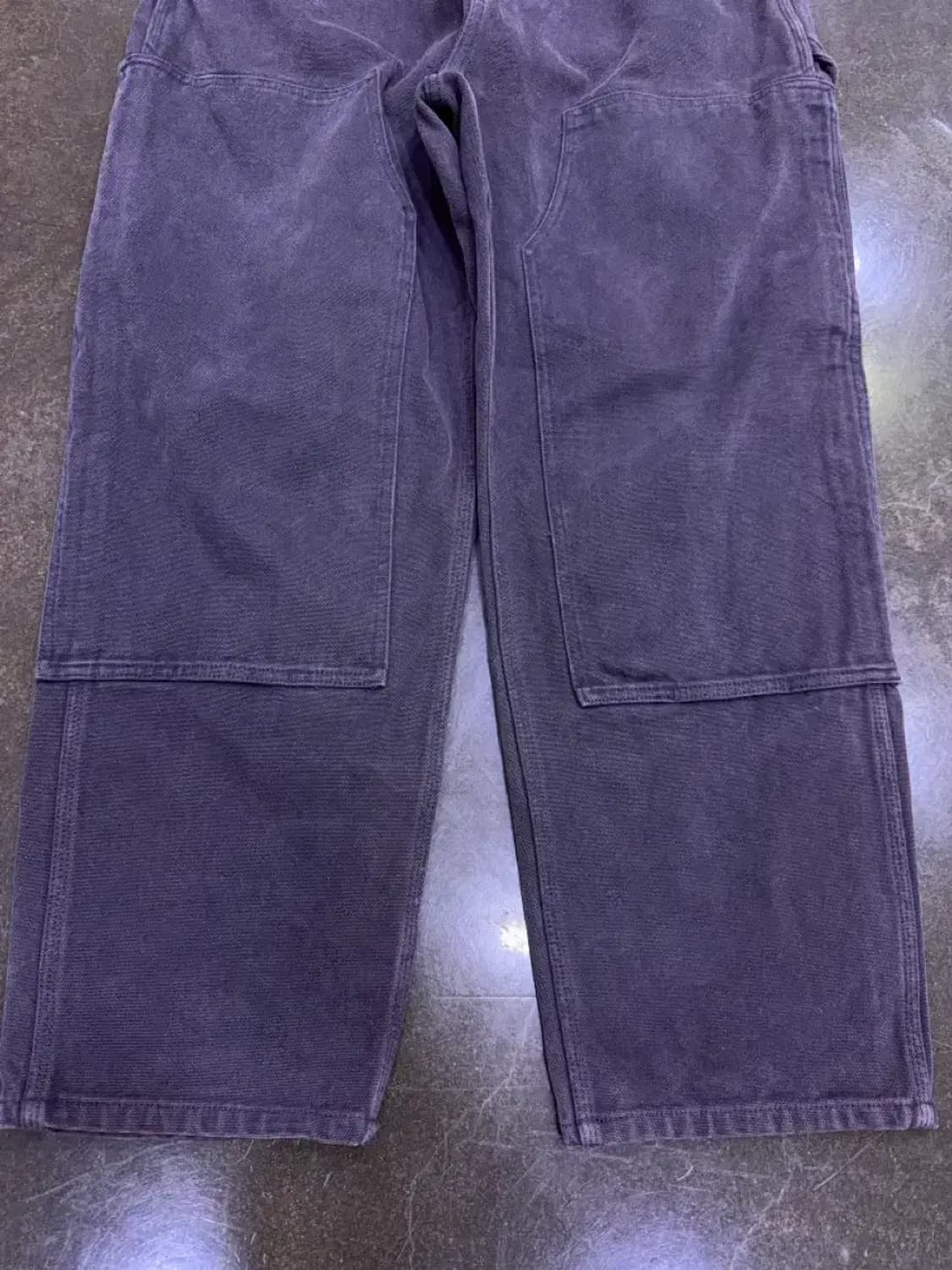 네이머클로딩 하드 페이드 더블니 워크웨어 팬츠 차콜 L 상품이미지8