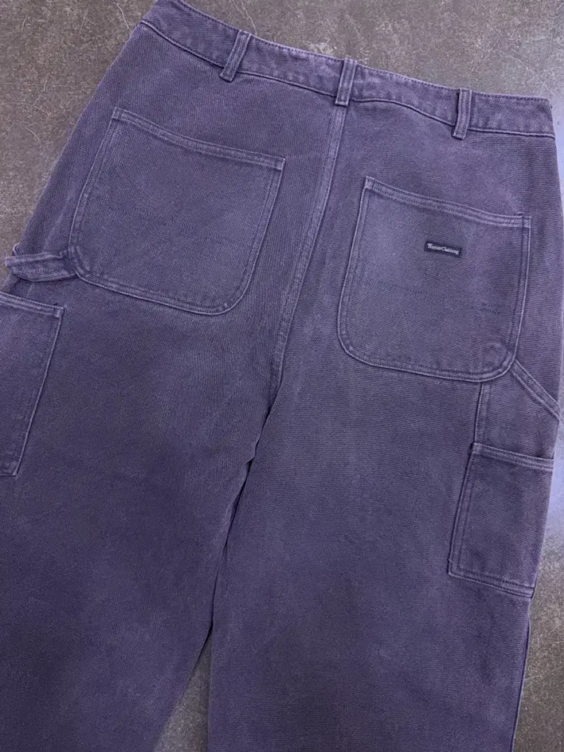 네이머클로딩 하드 페이드 더블니 워크웨어 팬츠 차콜 L 상품이미지9