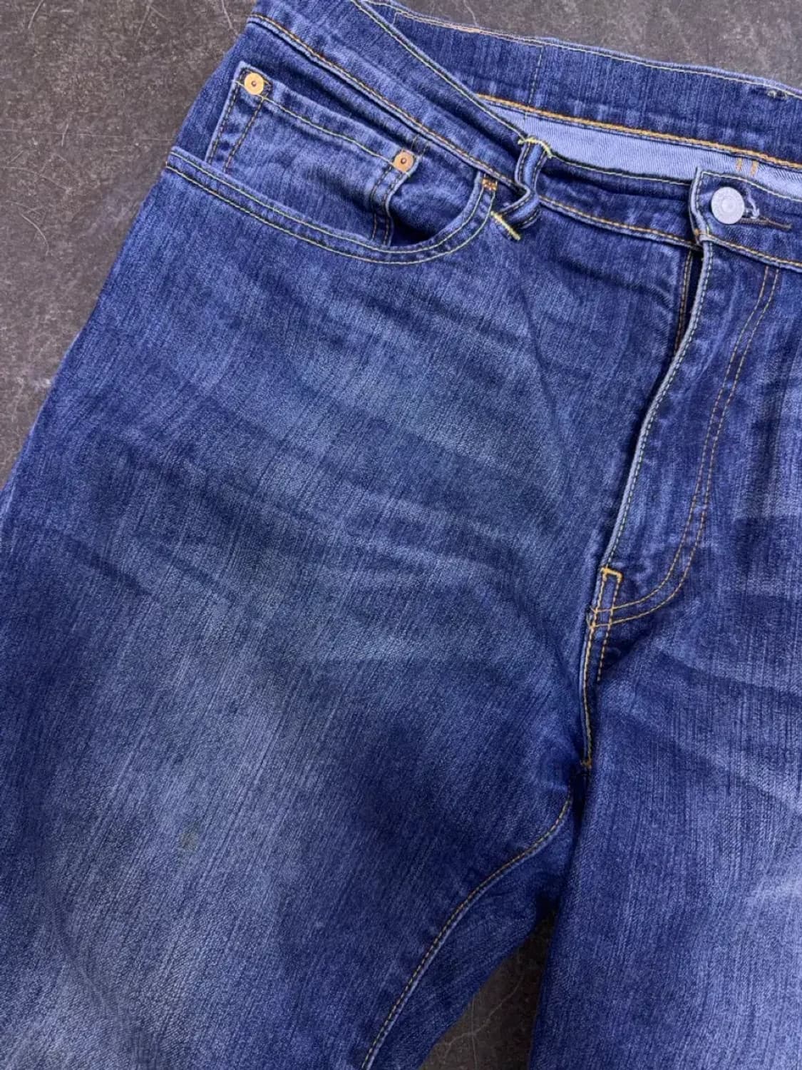 리바이스 502 테이퍼드핏 빈티지 워싱 데님팬츠 36 상품이미지4