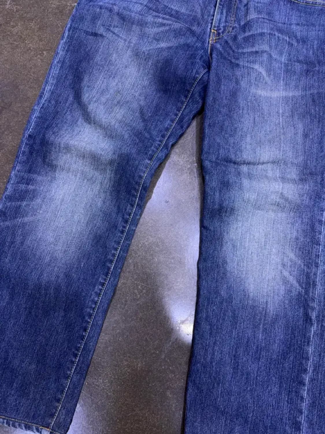 리바이스 502 테이퍼드핏 빈티지 워싱 데님팬츠 36 상품이미지5