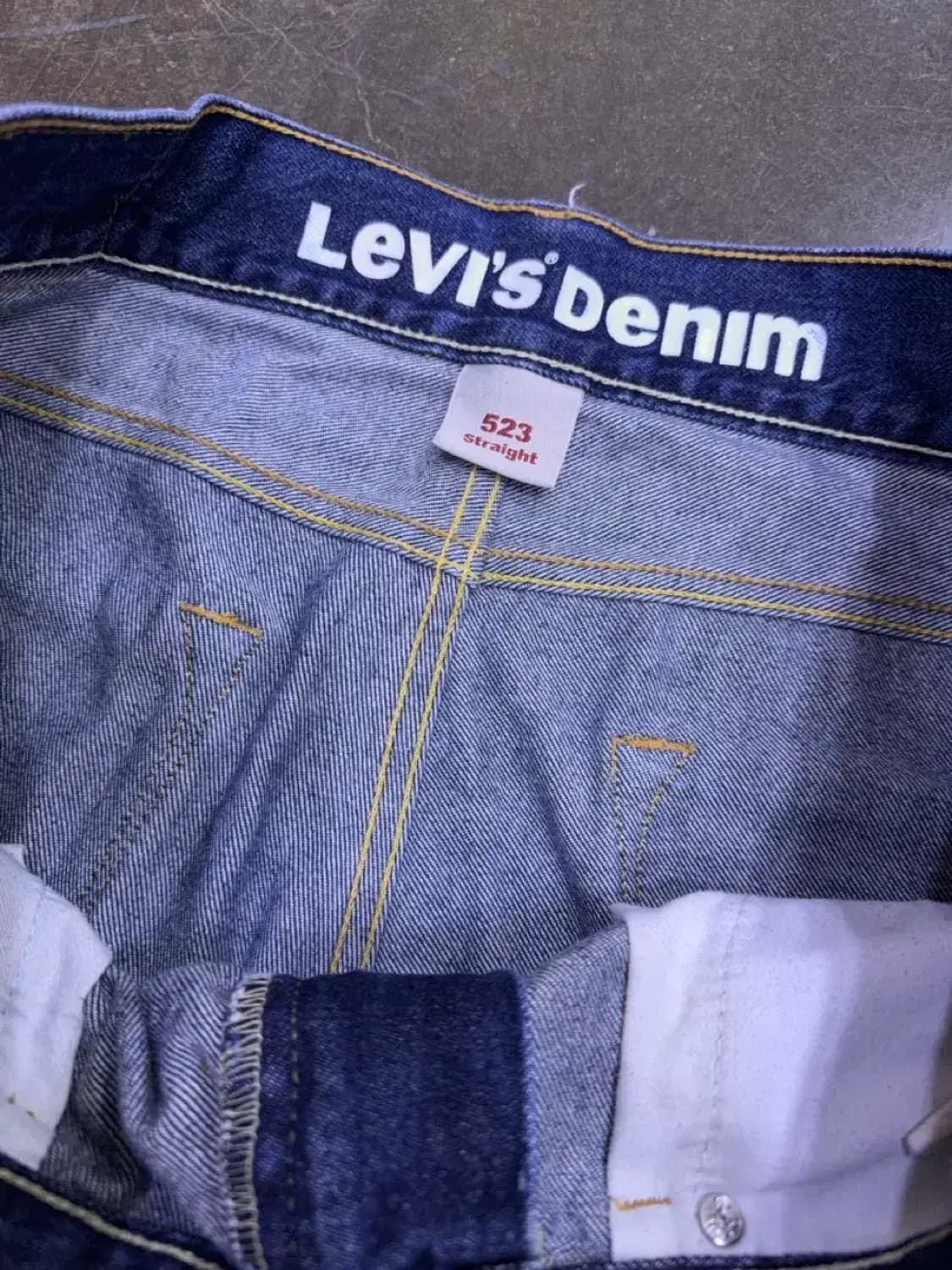 리바이스 523 스트레이트핏 중청 데님팬츠 청바지 36 상품이미지9