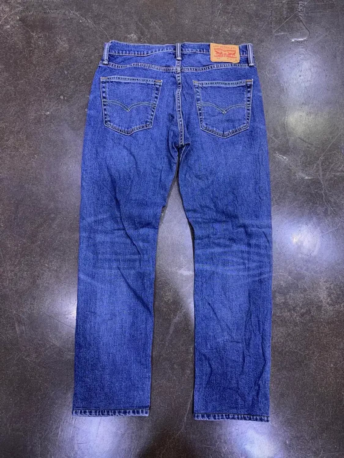 리바이스 511 슬림핏 중청 라인 워싱 데님팬츠 청바지 32 상품이미지2