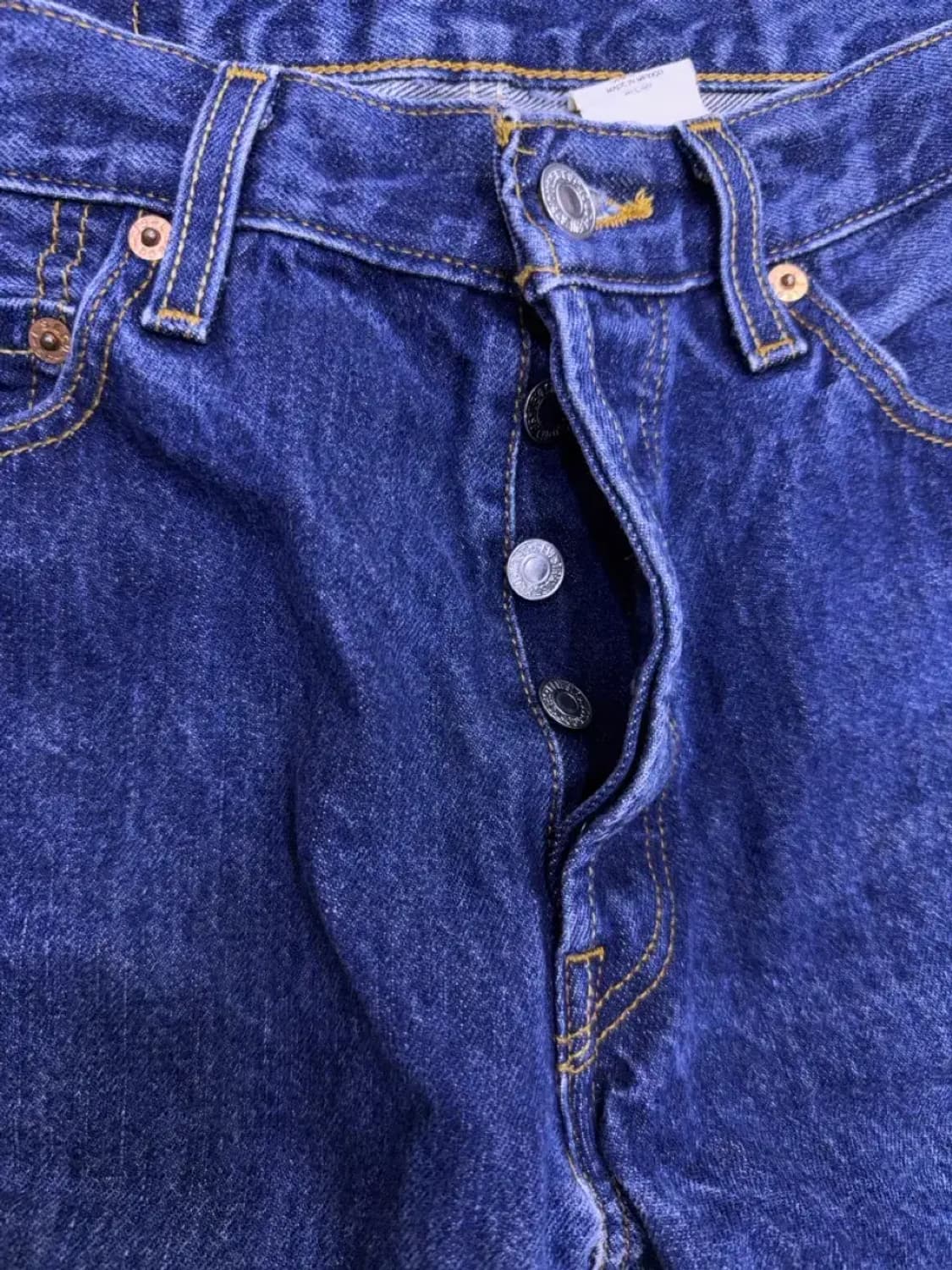 리바이스 501 레귤러핏 00's 멕시코 메이드 빈티지 데님팬츠 30 상품이미지4