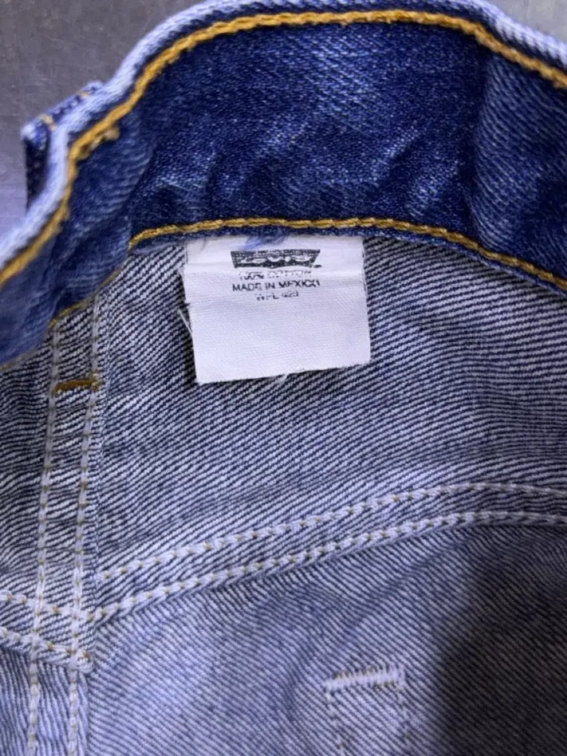 리바이스 501 레귤러핏 00's 멕시코 메이드 빈티지 데님팬츠 30 상품이미지7