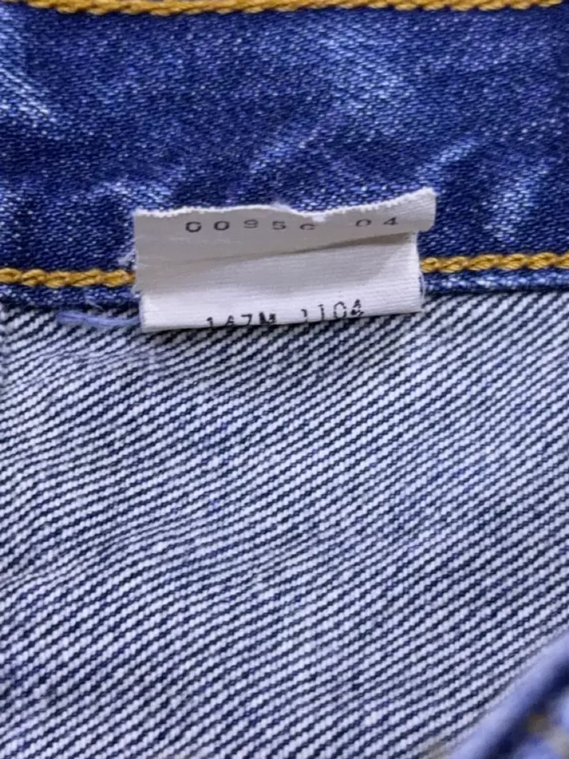 리바이스 501 레귤러핏 00's 멕시코 메이드 빈티지 데님팬츠 30 상품이미지8