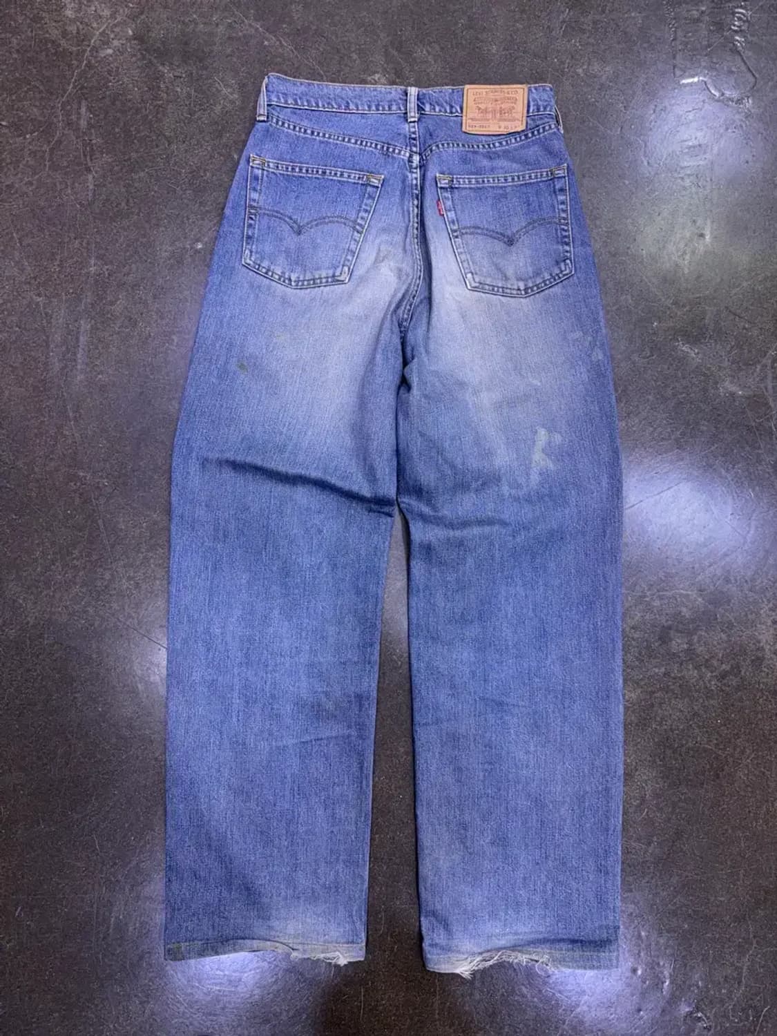 리바이스 529-0217 배기핏 릴렉스핏 재팬 메이드 데님팬츠 30 상품이미지2