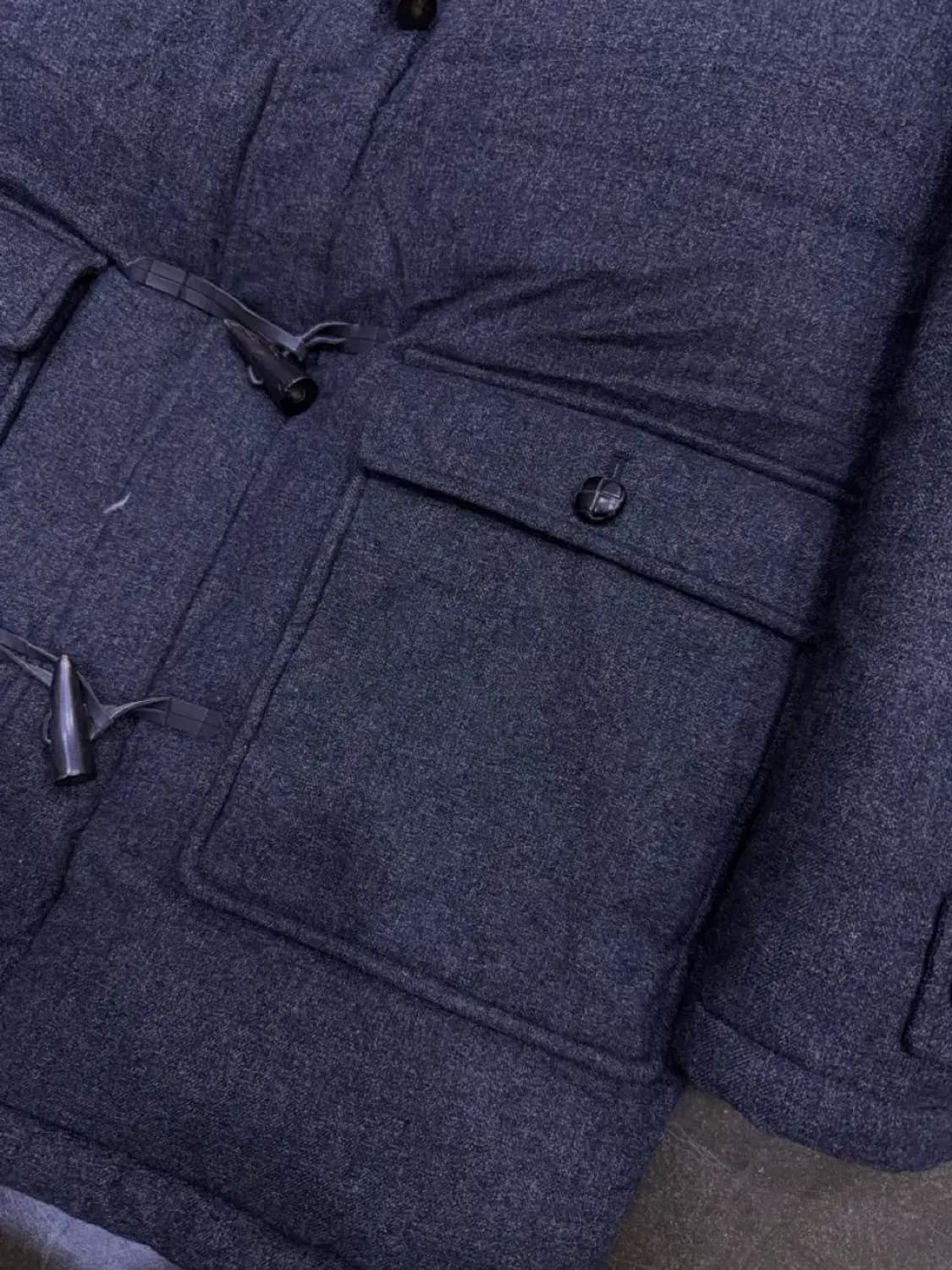 노스페이스 넬슨 더플코트 떡볶이 덕다운 패딩점퍼 그레이 100 상품이미지5