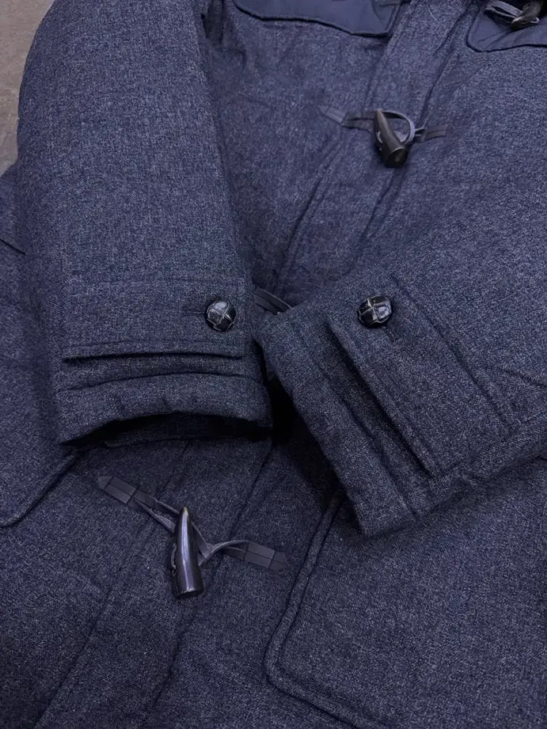 노스페이스 넬슨 더플코트 떡볶이 덕다운 패딩점퍼 그레이 100 상품이미지7