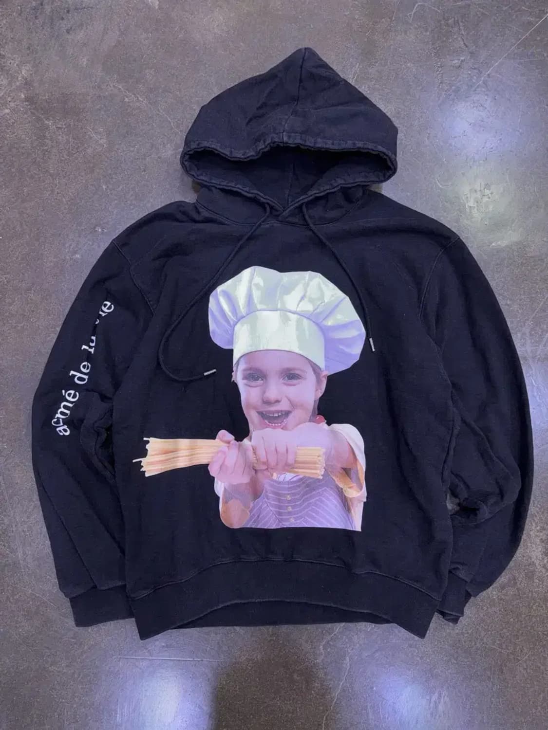 아크메드라비 쉐프 후드티 블랙 1 사이즈 상품이미지1