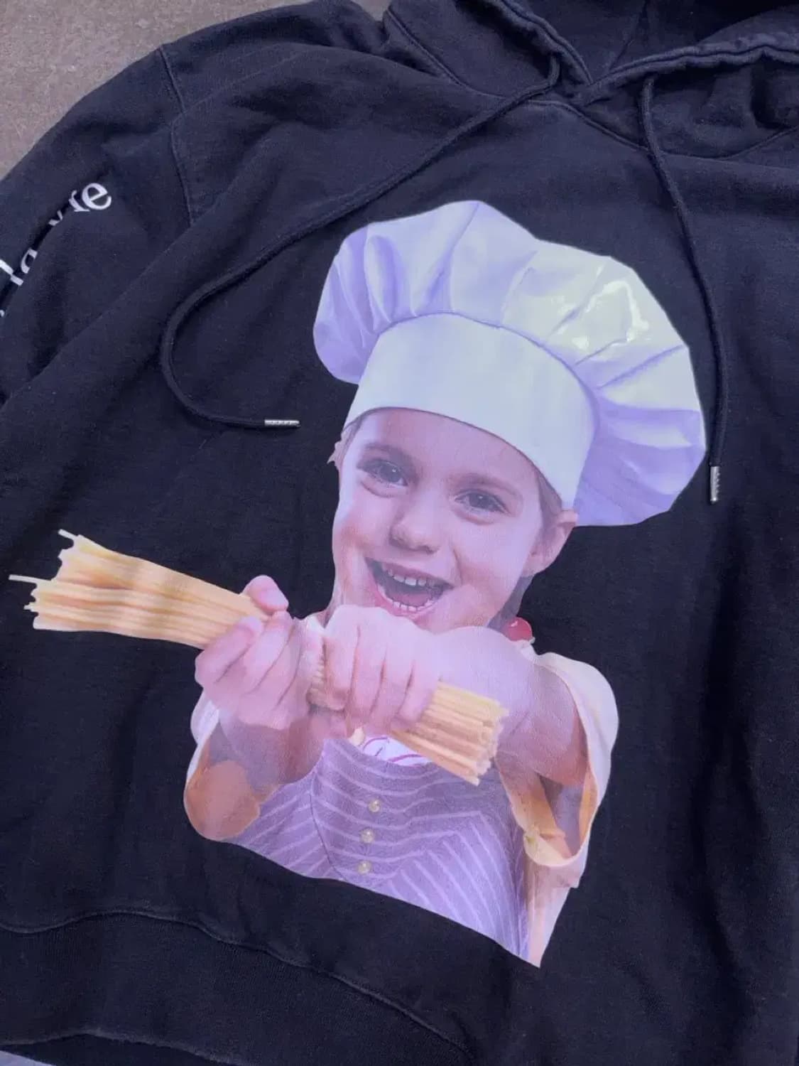 아크메드라비 쉐프 후드티 블랙 1 사이즈 상품이미지3