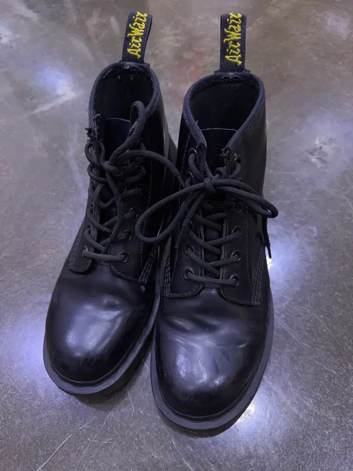 닥터마틴 10064 블랙 6홀 워커 부츠 240 상품이미지2