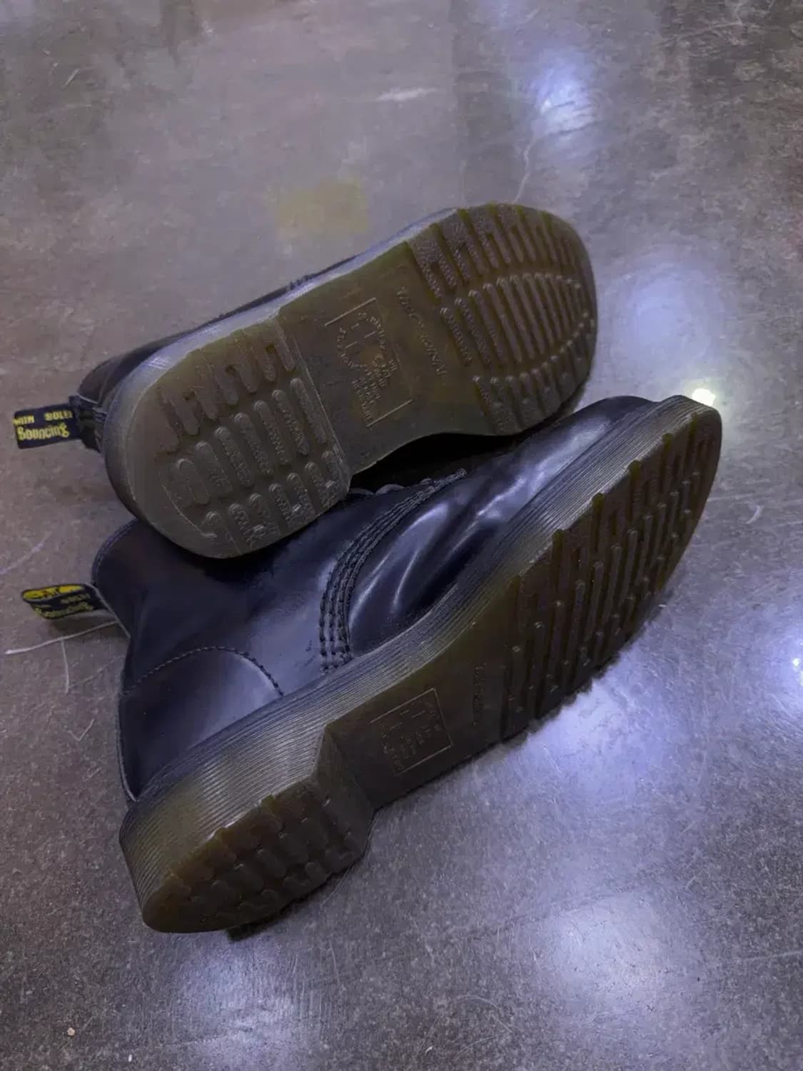 닥터마틴 10064 블랙 6홀 워커 부츠 240 상품이미지7