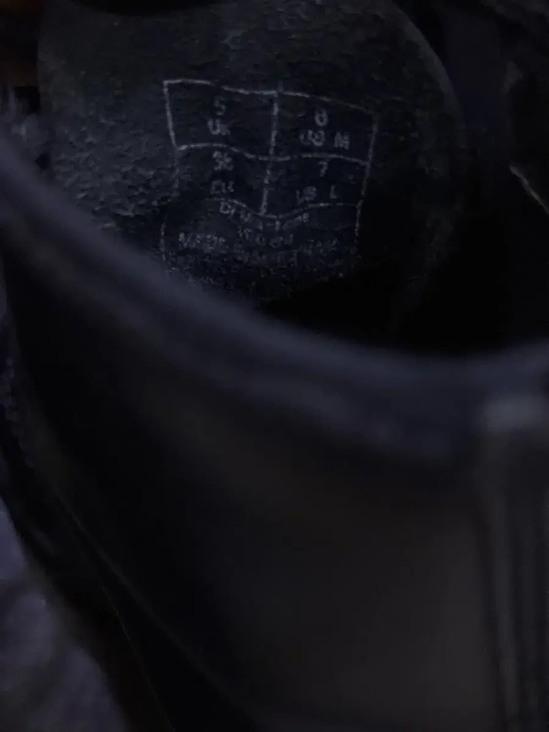 닥터마틴 10064 블랙 6홀 워커 부츠 240 상품이미지8