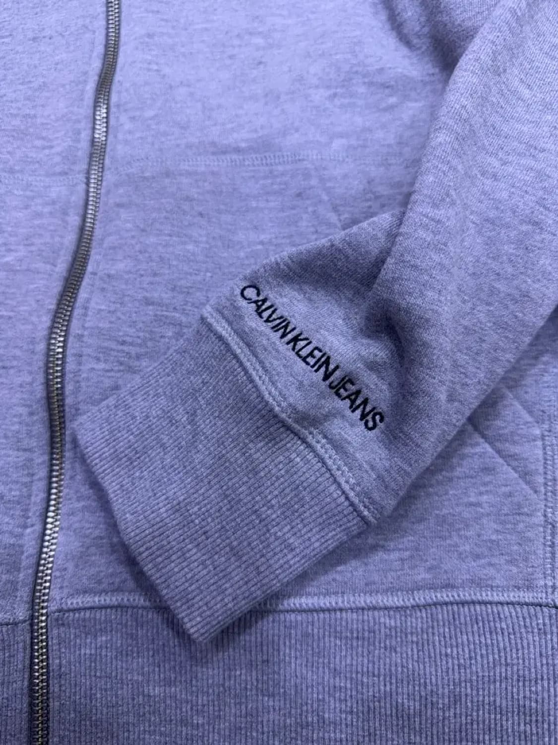 캘빈클라인 CK 아카이브 자수 약기모 후드집업 자켓 L 상품이미지8