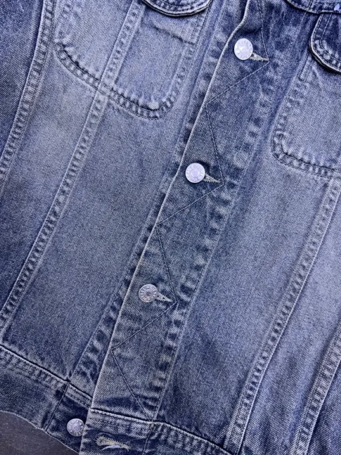 디젤 빈티지 워싱 데님자켓 청자켓 S 상품이미지5