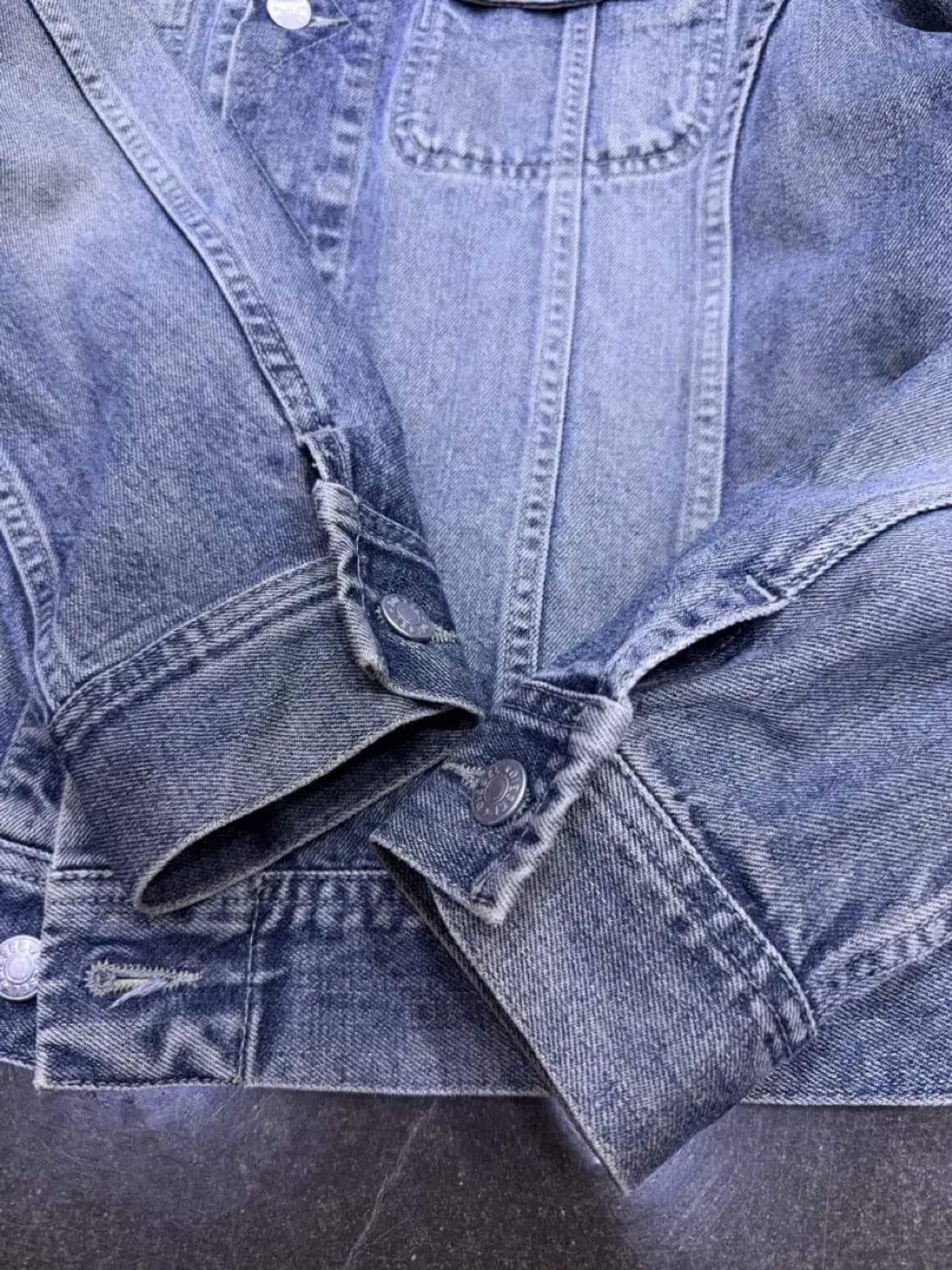 디젤 빈티지 워싱 데님자켓 청자켓 S 상품이미지6