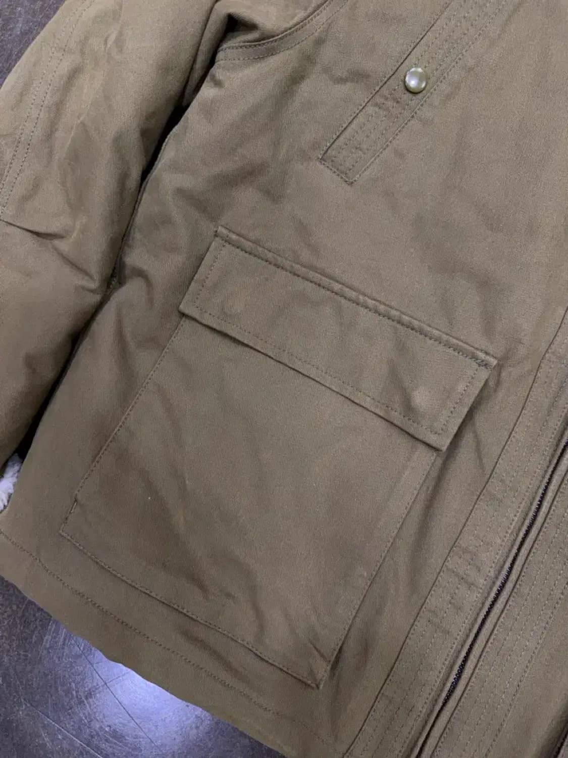 파르티멘토 3M 신슐레이트 보아 플리스 무톤 자켓 카키 M 상품이미지9