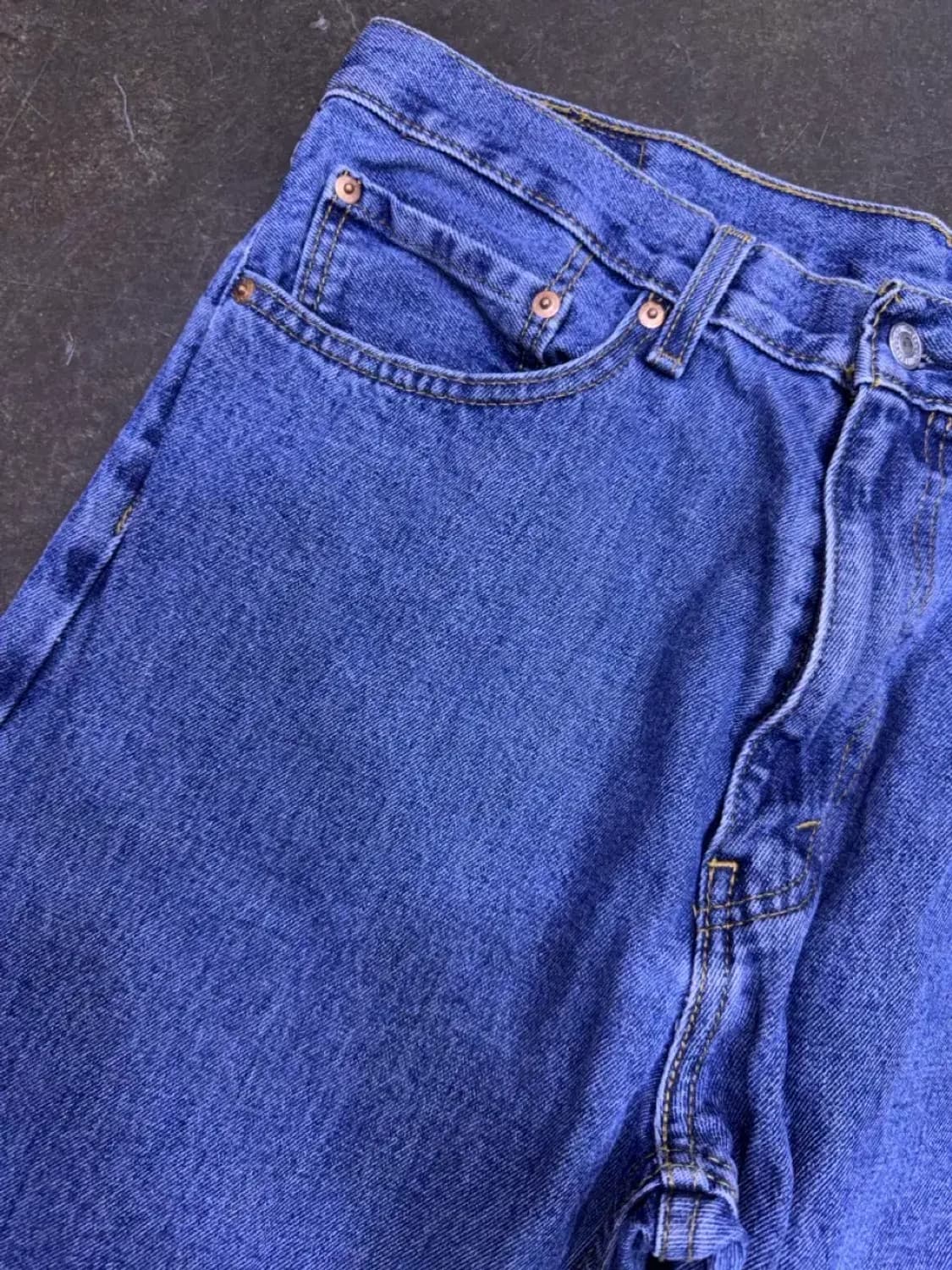 리바이스 505 레귤러 스트레이트핏 라이트 워싱 데님팬츠 36 상품이미지4