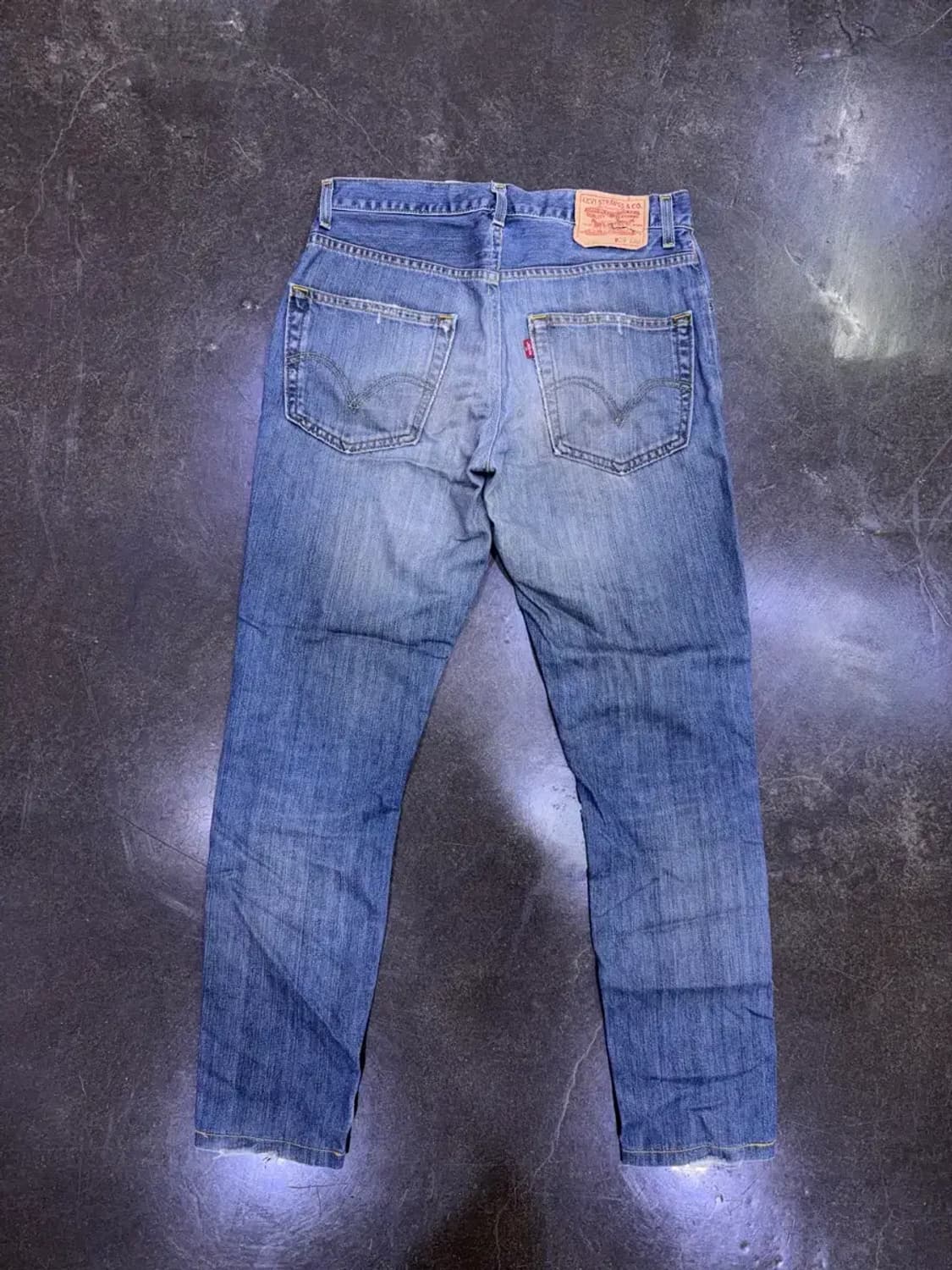 리바이스 00's 569 루즈 스트레이트핏 빈티지 데미지 데님팬츠 29 상품이미지2