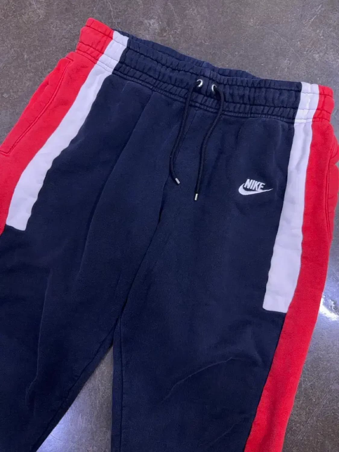 나이키 트랙팬츠 네이비 레드 화이트 조거팬츠 XL 상품이미지3