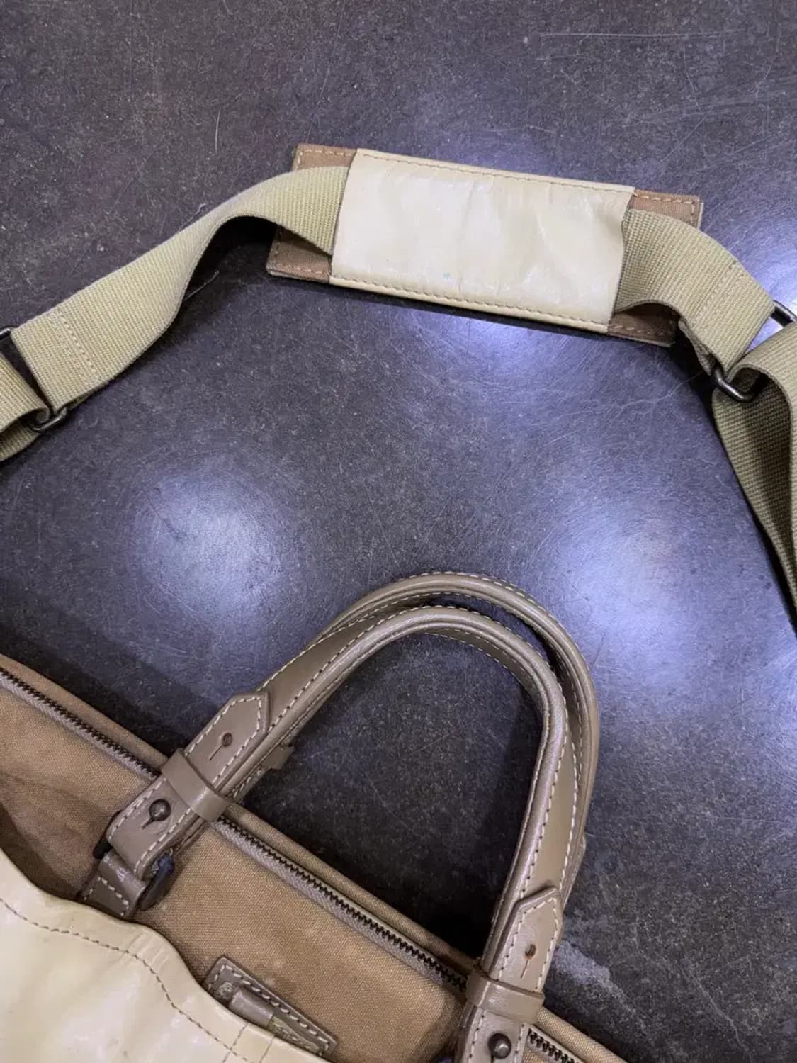 AXE Iketei 실링백 레더 보스턴 토트백 크로스 멀티포켓 가방 상품이미지3