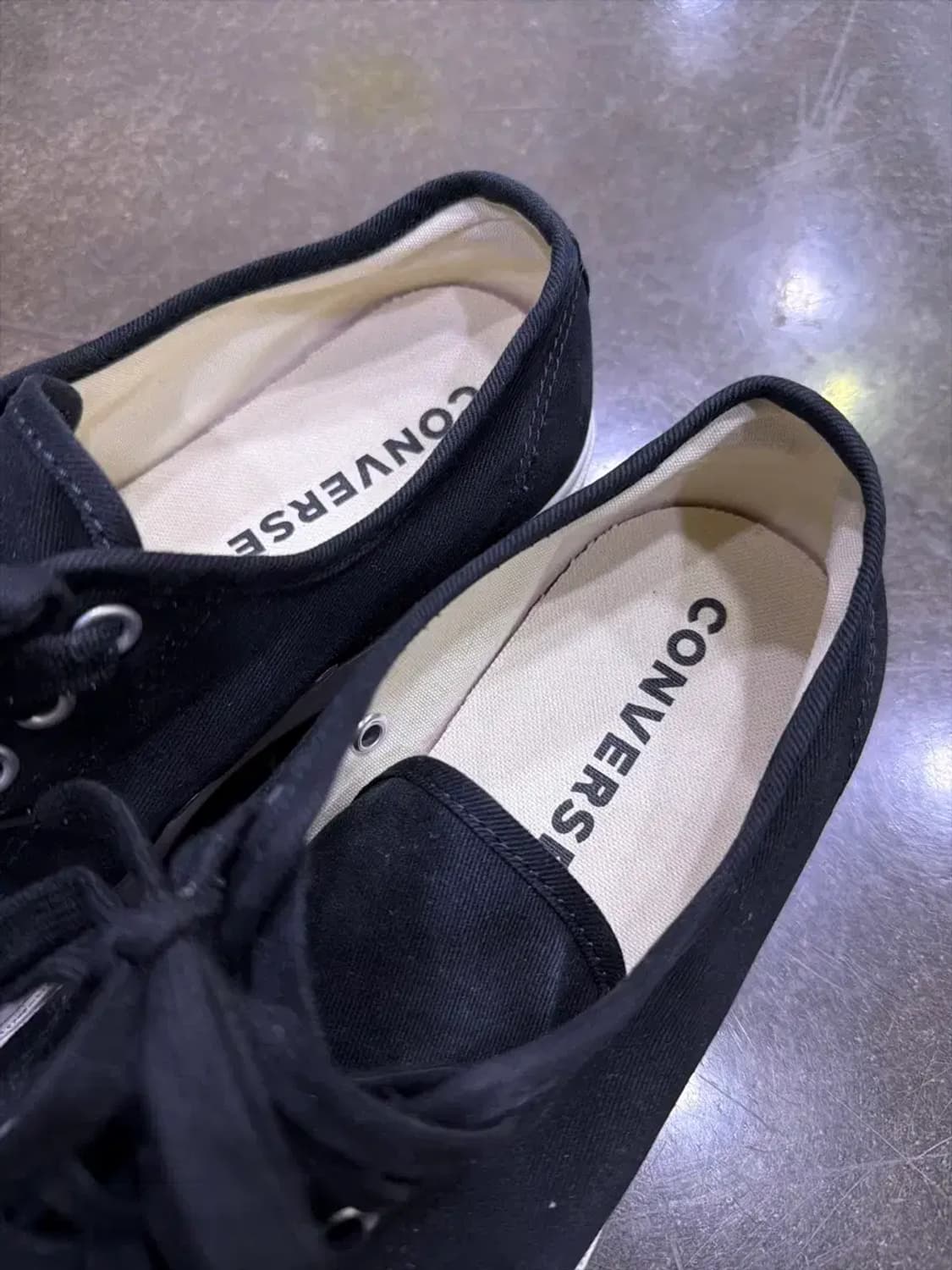 컨버스 올스타 잭퍼셀 로우 블랙 화이트 스니커즈 260 상품이미지5