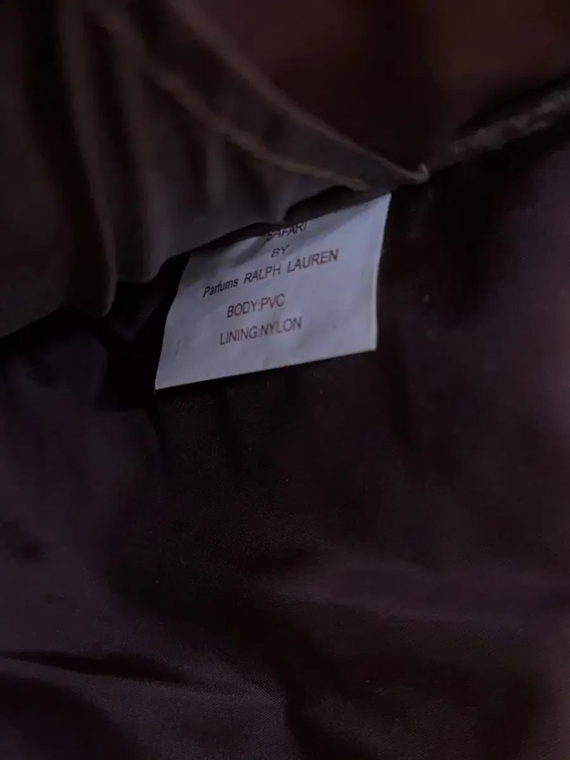 랄프로렌 사파리 인조 악어가죽 엠보싱 토트백 브라운 상품이미지9