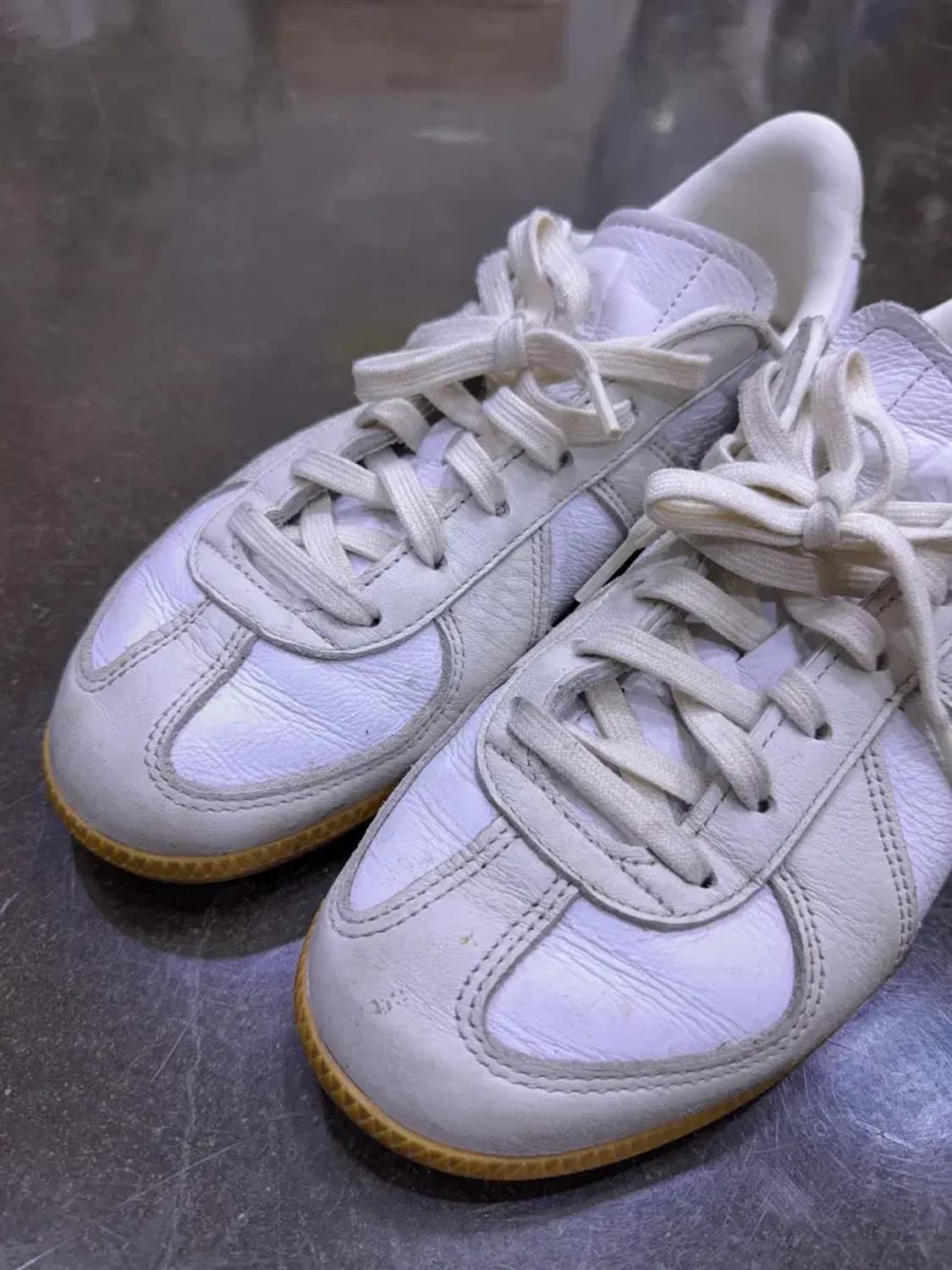 아디다스 BW 아미 독일군 스니커즈 화이트 검 265 상품이미지3