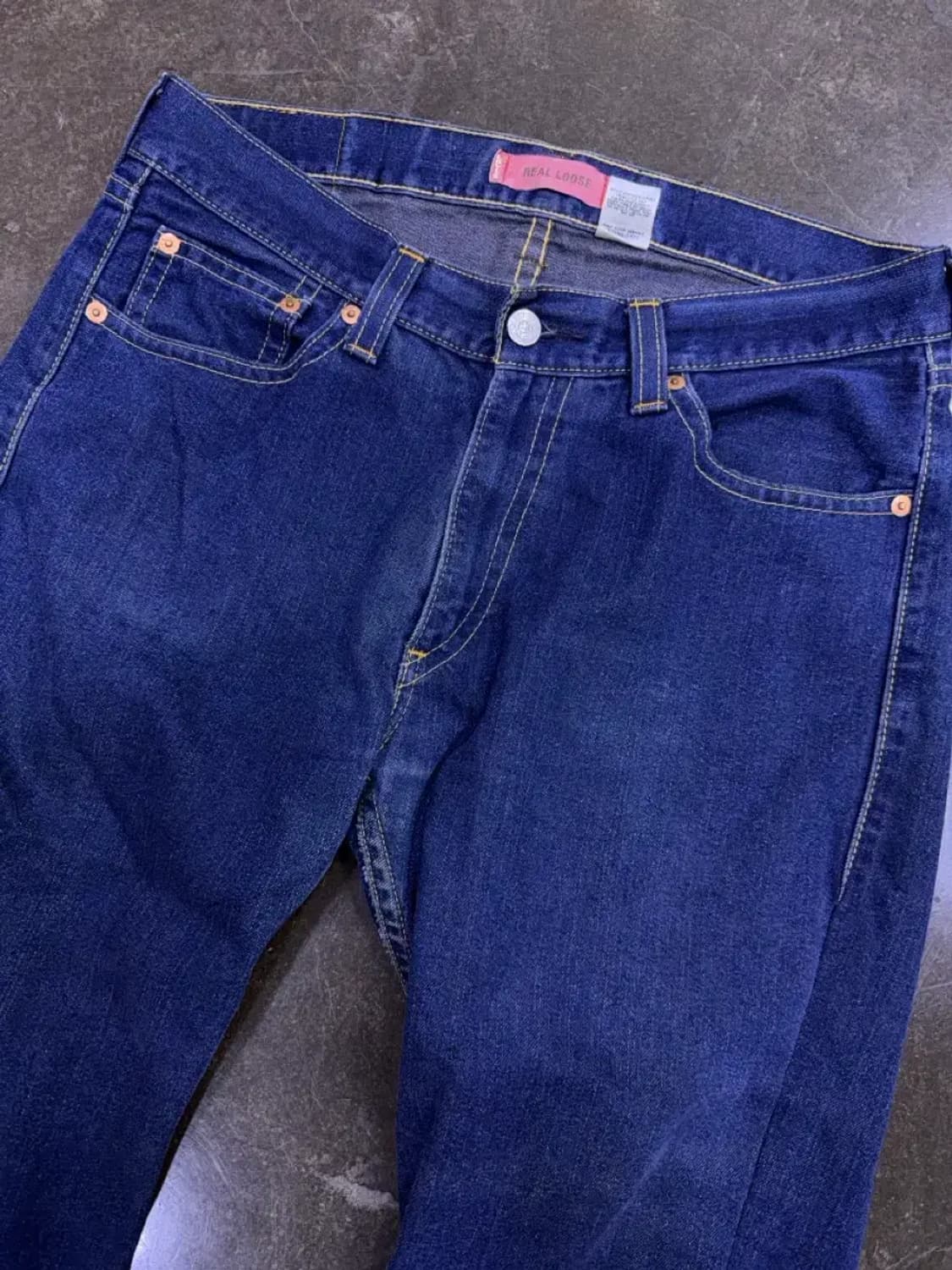 리바이스 00's 타입원 리얼 루즈핏 데님팬츠 청바지 36 상품이미지3