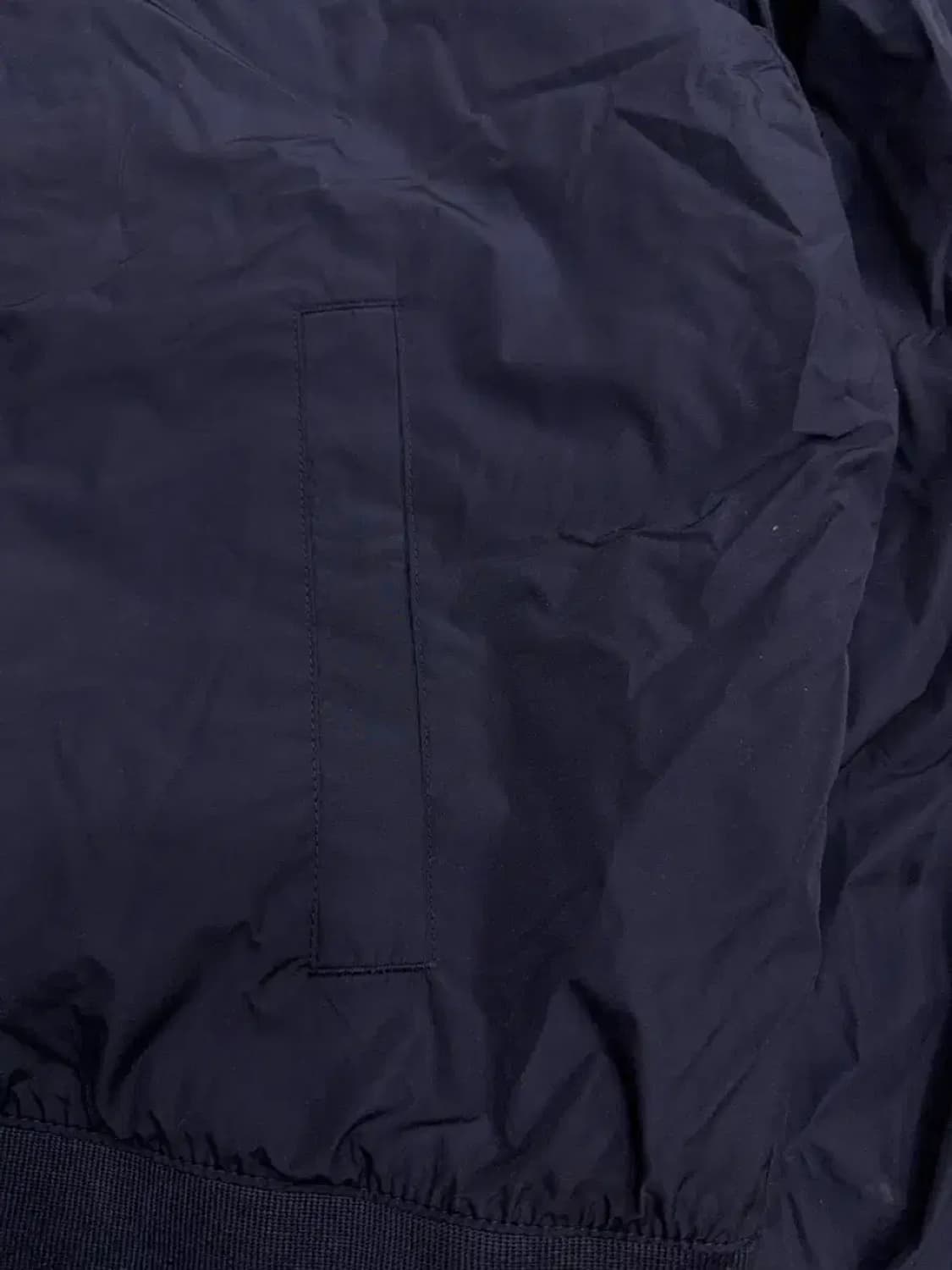 H&M 레귤러 블랙 봄버 바람막이 점퍼 자켓 XL 상품이미지4