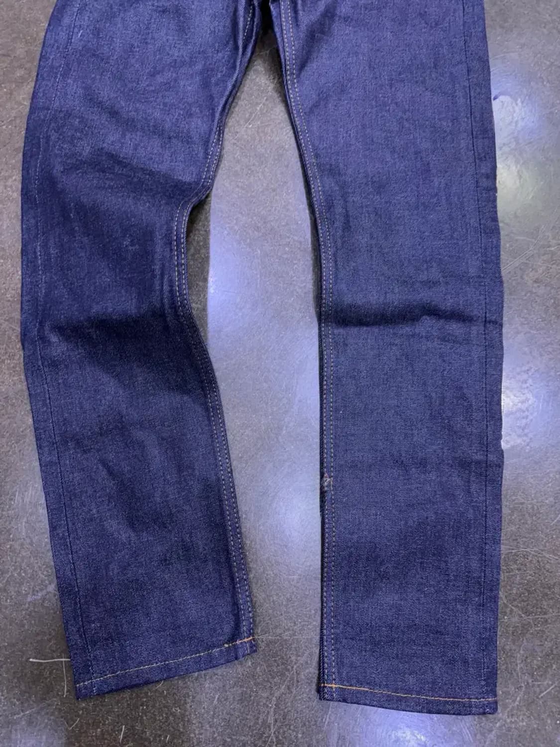 H&M 에디션 아시안핏 슬림 딥인디고 논워싱 데님팬츠 29 상품이미지5