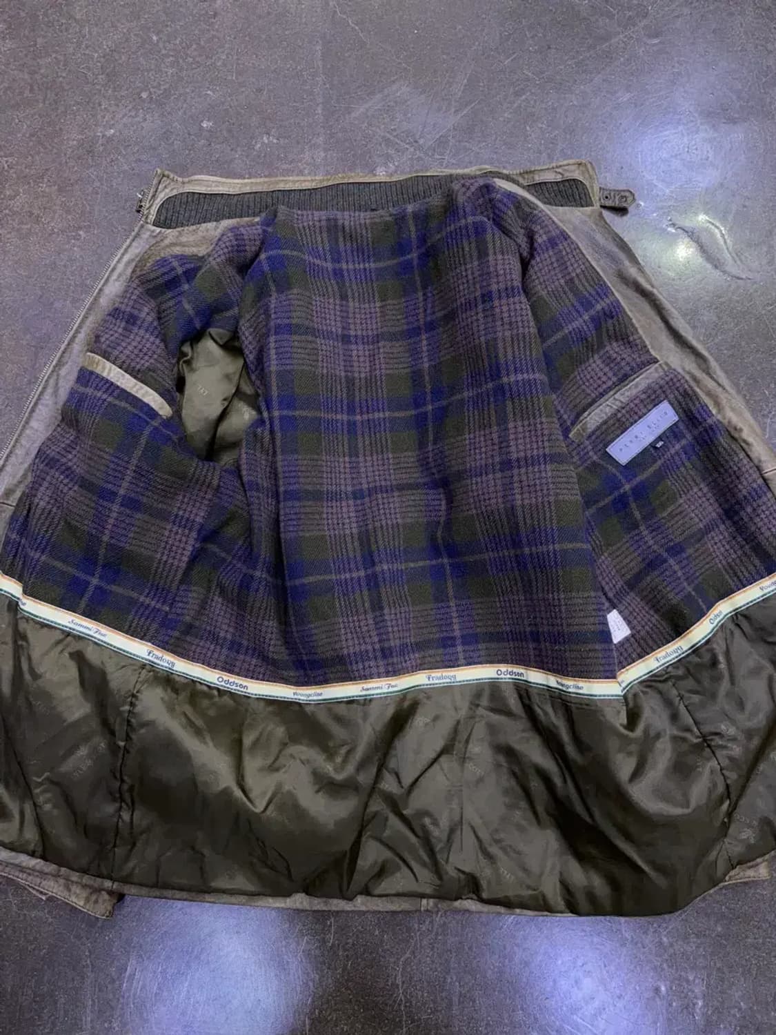 페리엘리스 빈티지 양가죽 워싱 싱글 라이더자켓 100 상품이미지7