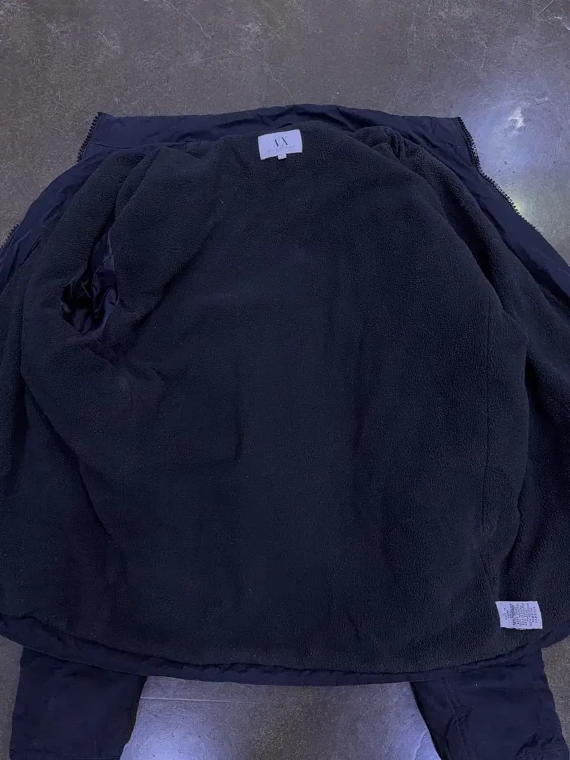 아르마니 익스체인지 알마니 바이커 패디드 패딩점퍼 L 상품이미지7