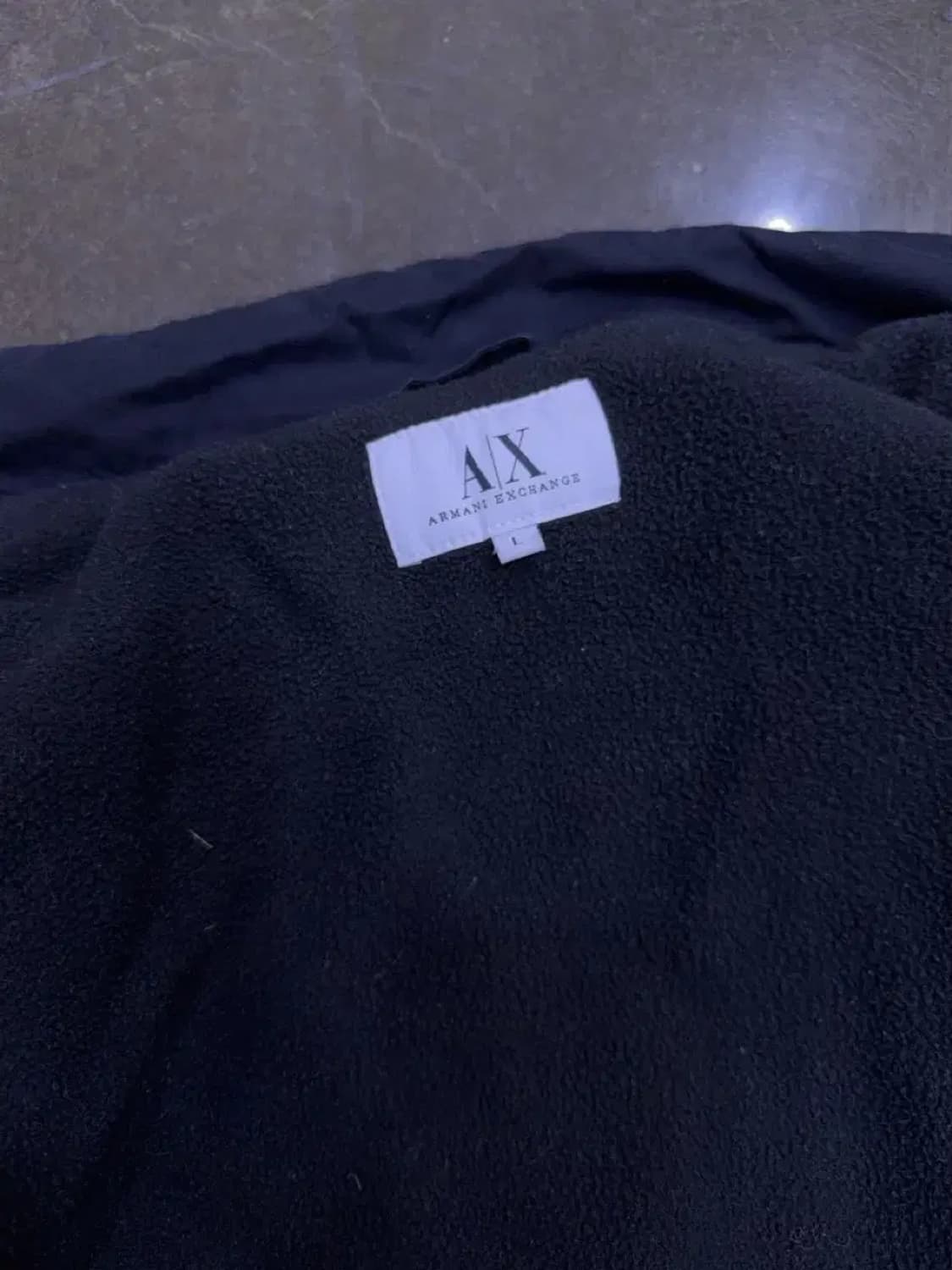 아르마니 익스체인지 알마니 바이커 패디드 패딩점퍼 L 상품이미지8