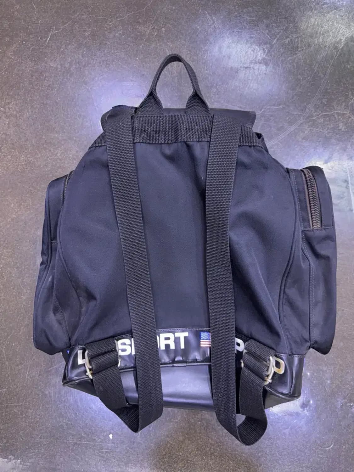 폴로 스포츠 랄프로렌 00's 3포켓 나일론 백팩 가방 상품이미지2