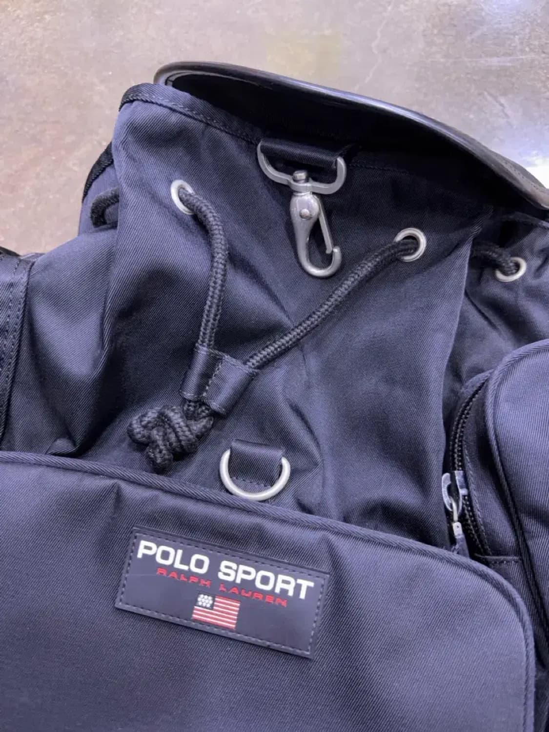 폴로 스포츠 랄프로렌 00's 3포켓 나일론 백팩 가방 상품이미지9