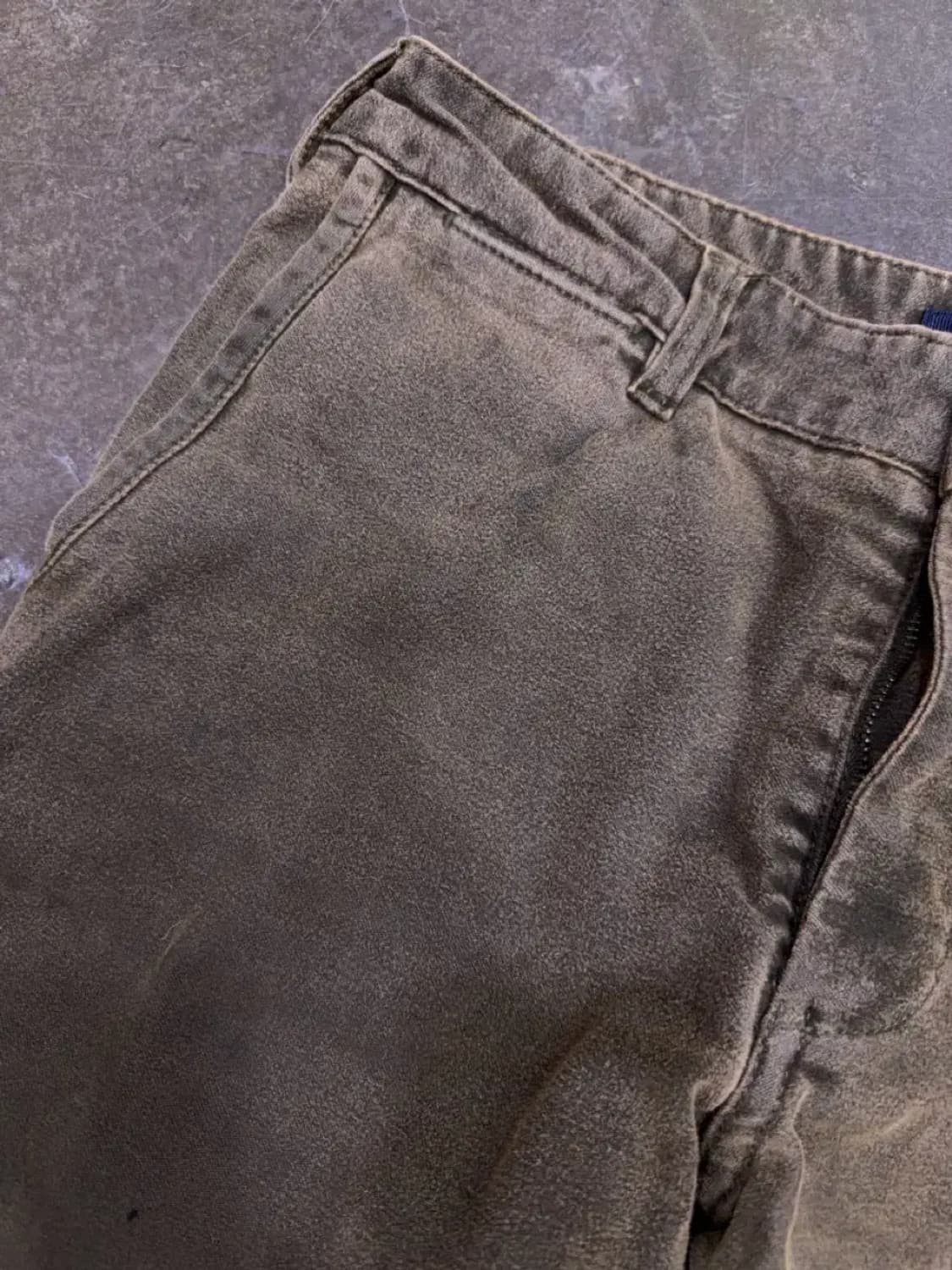 시리즈 빈티지 워싱 피그먼트 스트레이트 팬츠 86 사이즈 34 상품이미지4