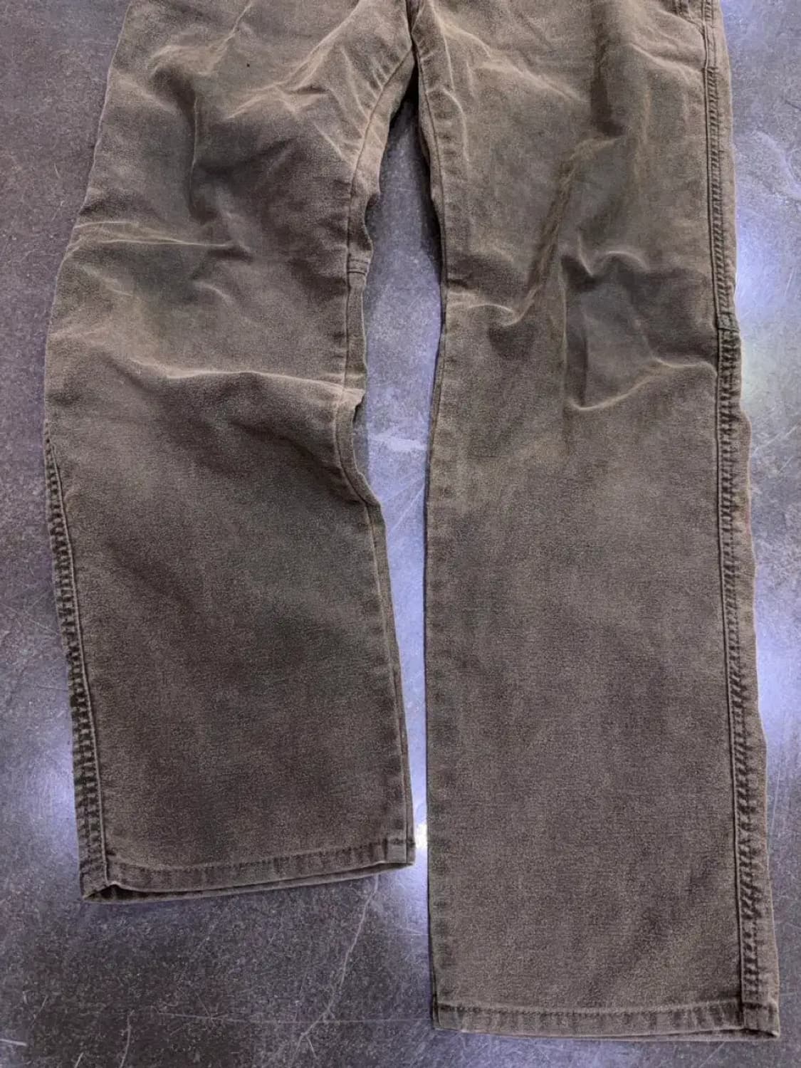 시리즈 빈티지 워싱 피그먼트 스트레이트 팬츠 86 사이즈 34 상품이미지5