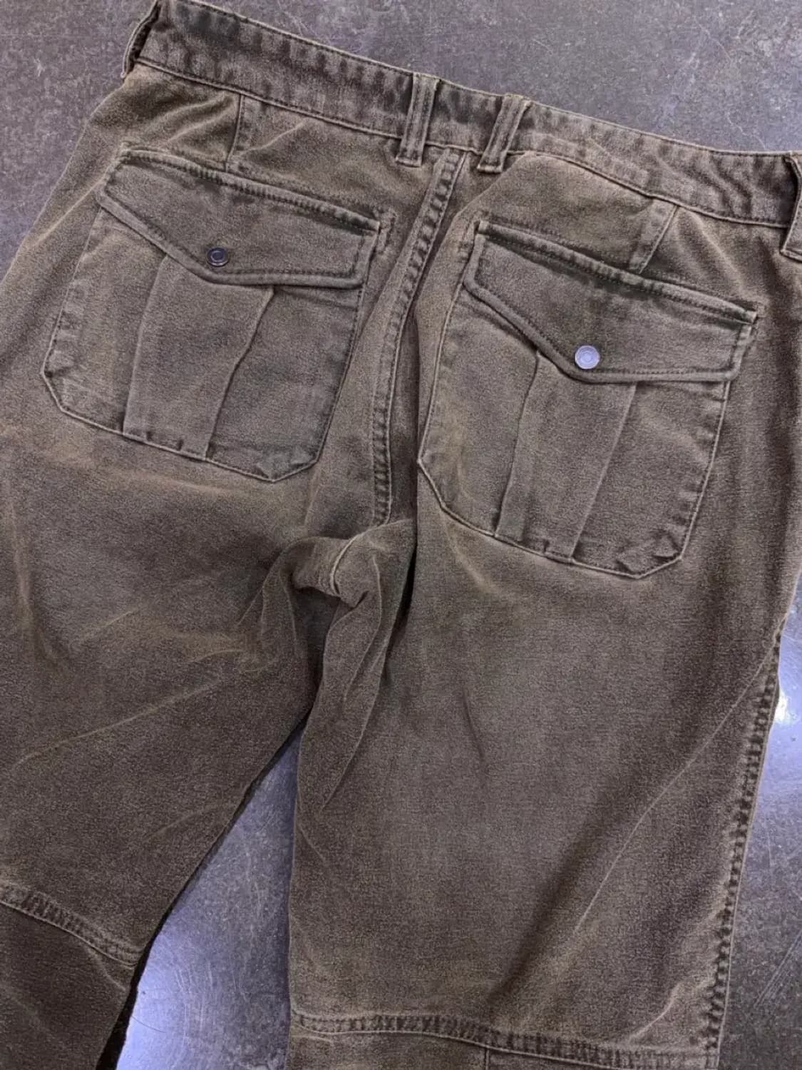 시리즈 빈티지 워싱 피그먼트 스트레이트 팬츠 86 사이즈 34 상품이미지6