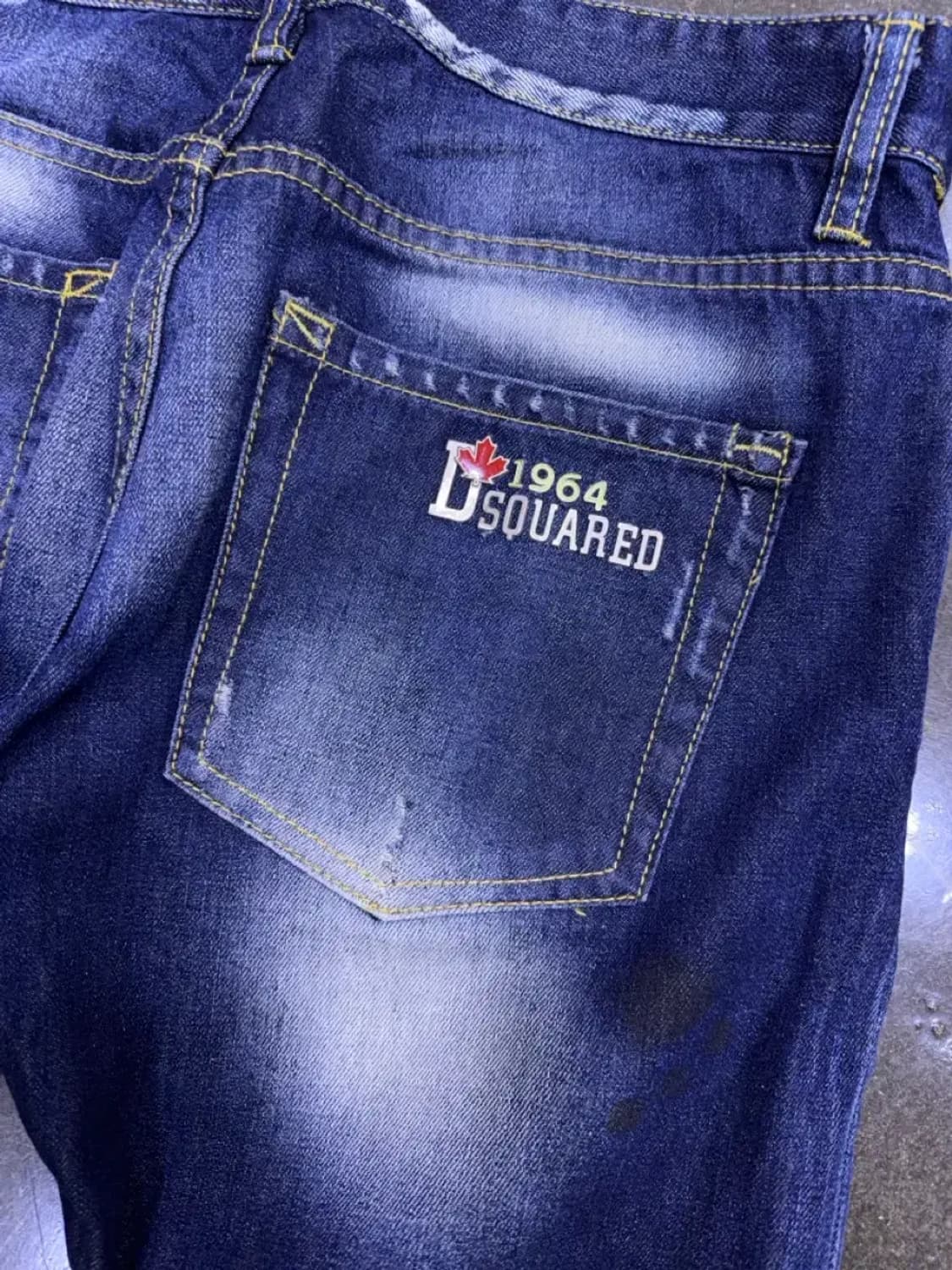 디스퀘어드2 야구진2 빈티지 데미지워싱 슬림핏 데님팬츠 50 상품이미지8