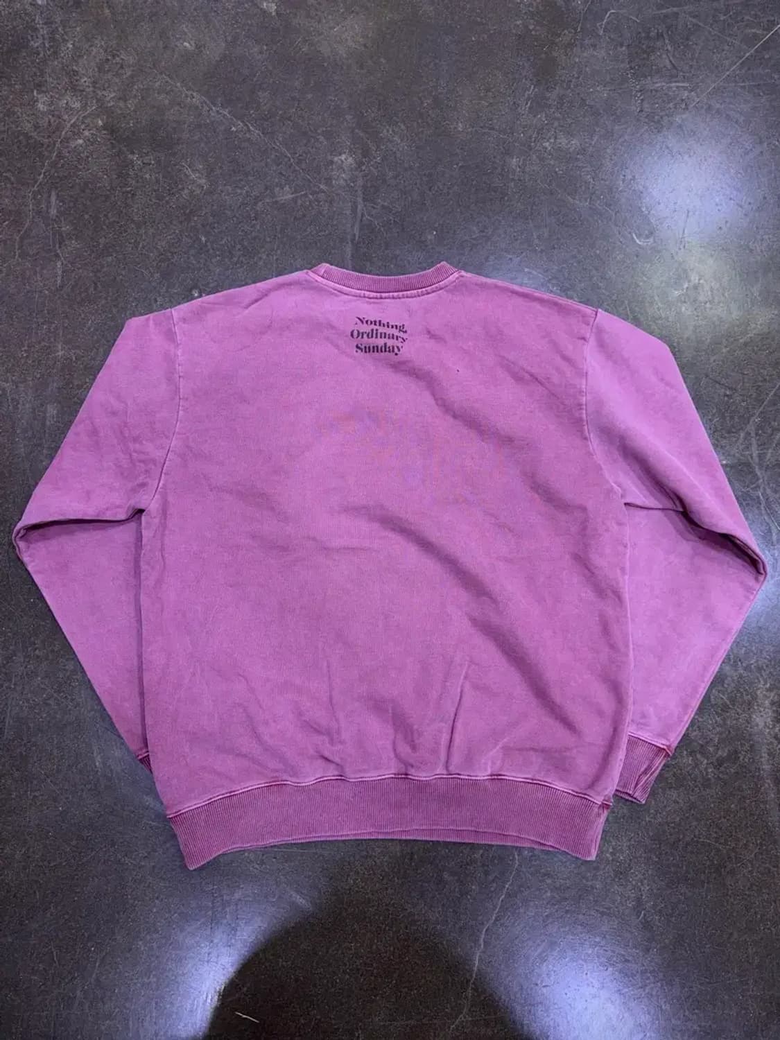 NOS7 손흥민 오디너리 선데이 빈티지 가먼트 다잉 맨투맨 M 상품이미지2