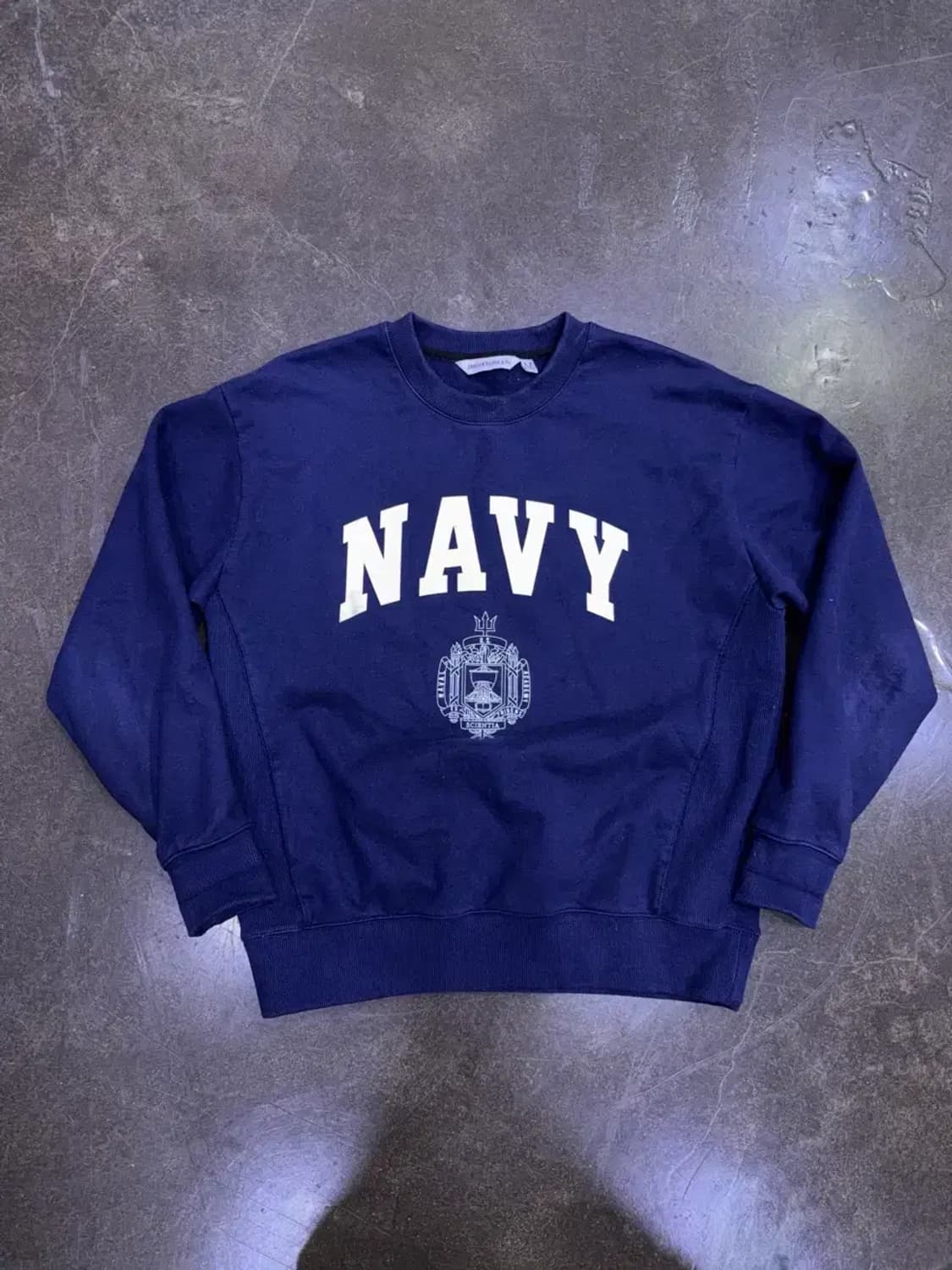 유니폼브릿지 US NAVY 맨투맨 스웻셔츠 네이비 M 상품이미지1