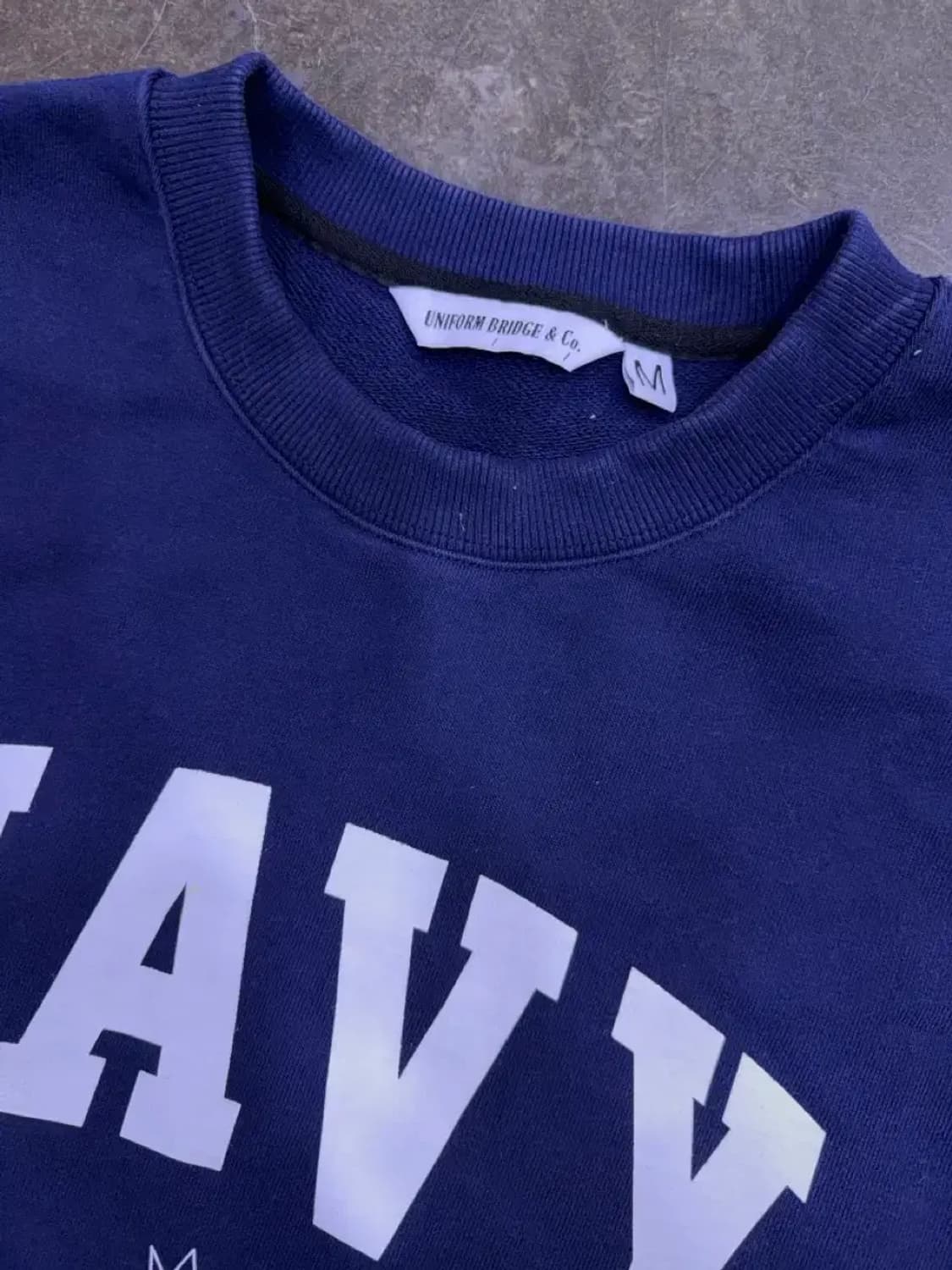 유니폼브릿지 US NAVY 맨투맨 스웻셔츠 네이비 M 상품이미지5