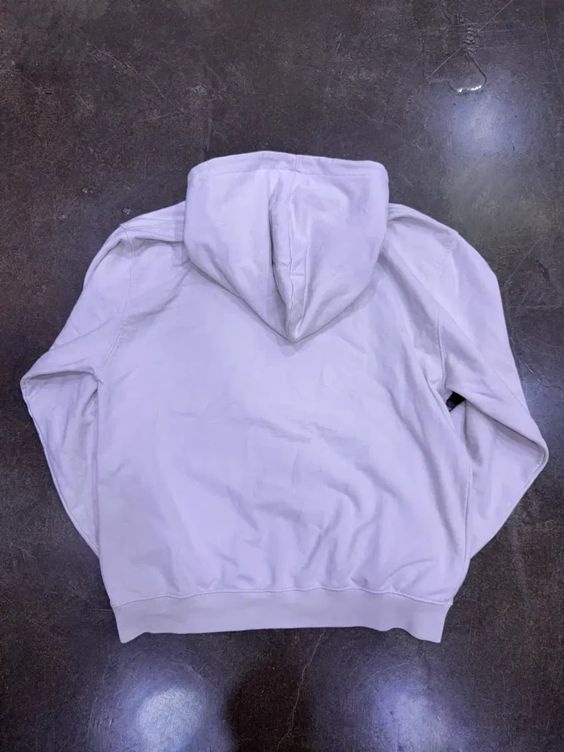 아크메드라비 프레피 로고 크랙 프린팅 후디 후드티 그레이 2 상품이미지2