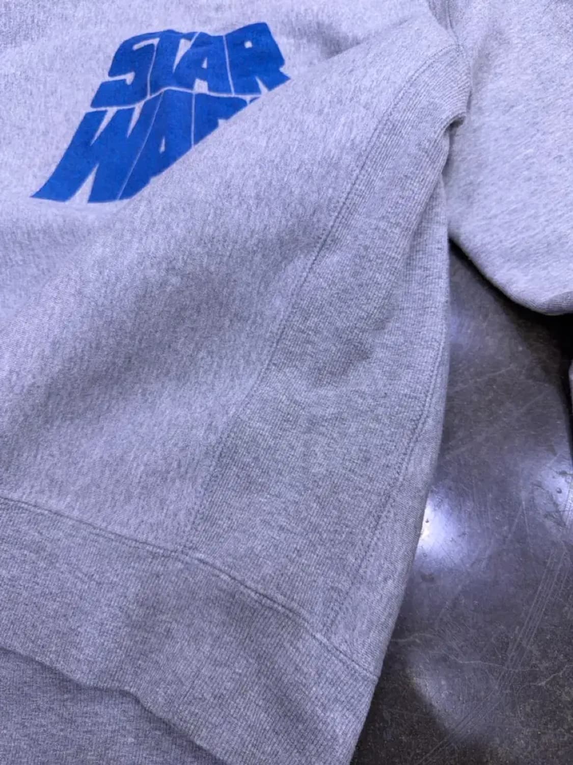챔피온 x 빔즈 스타워즈 콜라보 스웻셔츠 맨투맨 그레이 M 상품이미지6