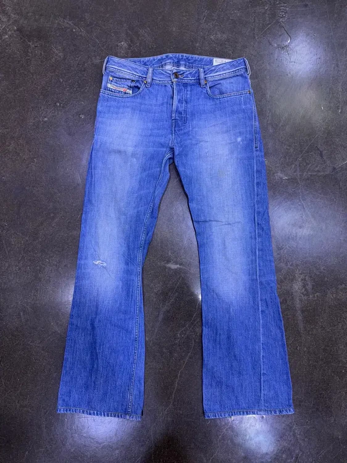 디젤 빈티지 워싱 부츠컷 플레어핏 자탄 데님팬츠 청바지 30 상품이미지1