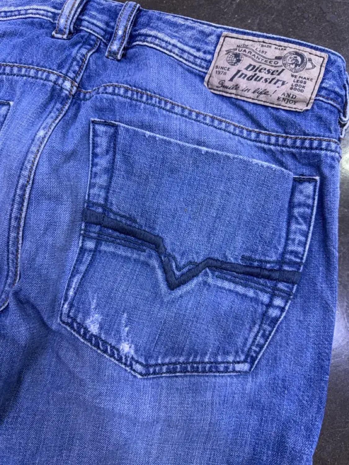 디젤 빈티지 워싱 부츠컷 플레어핏 자탄 데님팬츠 청바지 30 상품이미지8