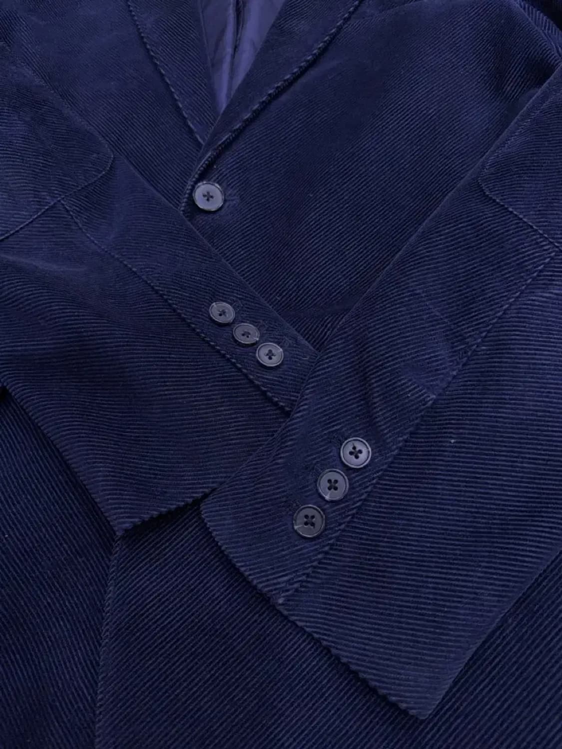 DKNY 코듀로이 패치워크 캐쥬얼 스포츠자켓 네이비 S 상품이미지6